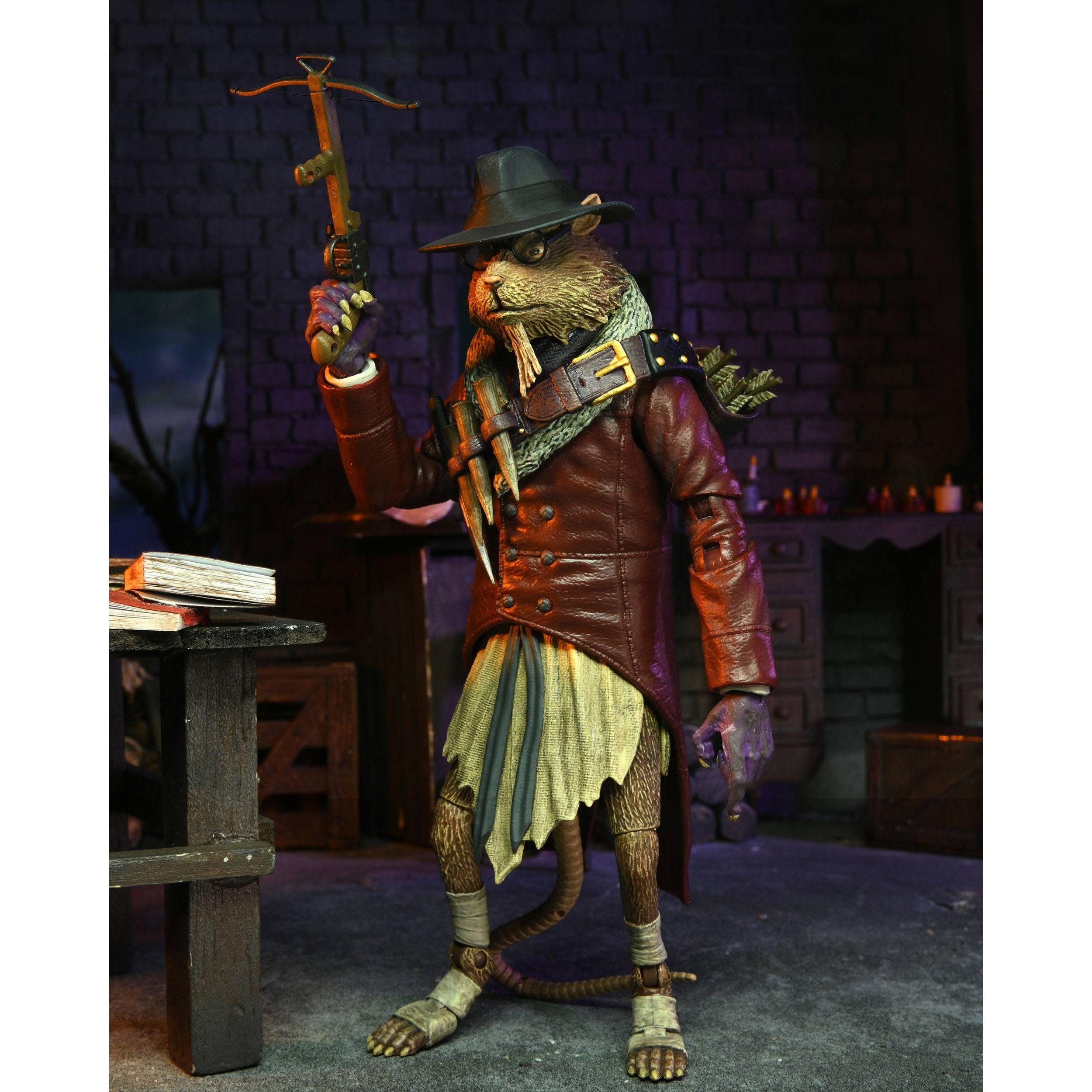 Universal Monsters x TMNT: Ultimate Splinter as Van Helsing-Actionfiguren-NECA-Mighty Underground