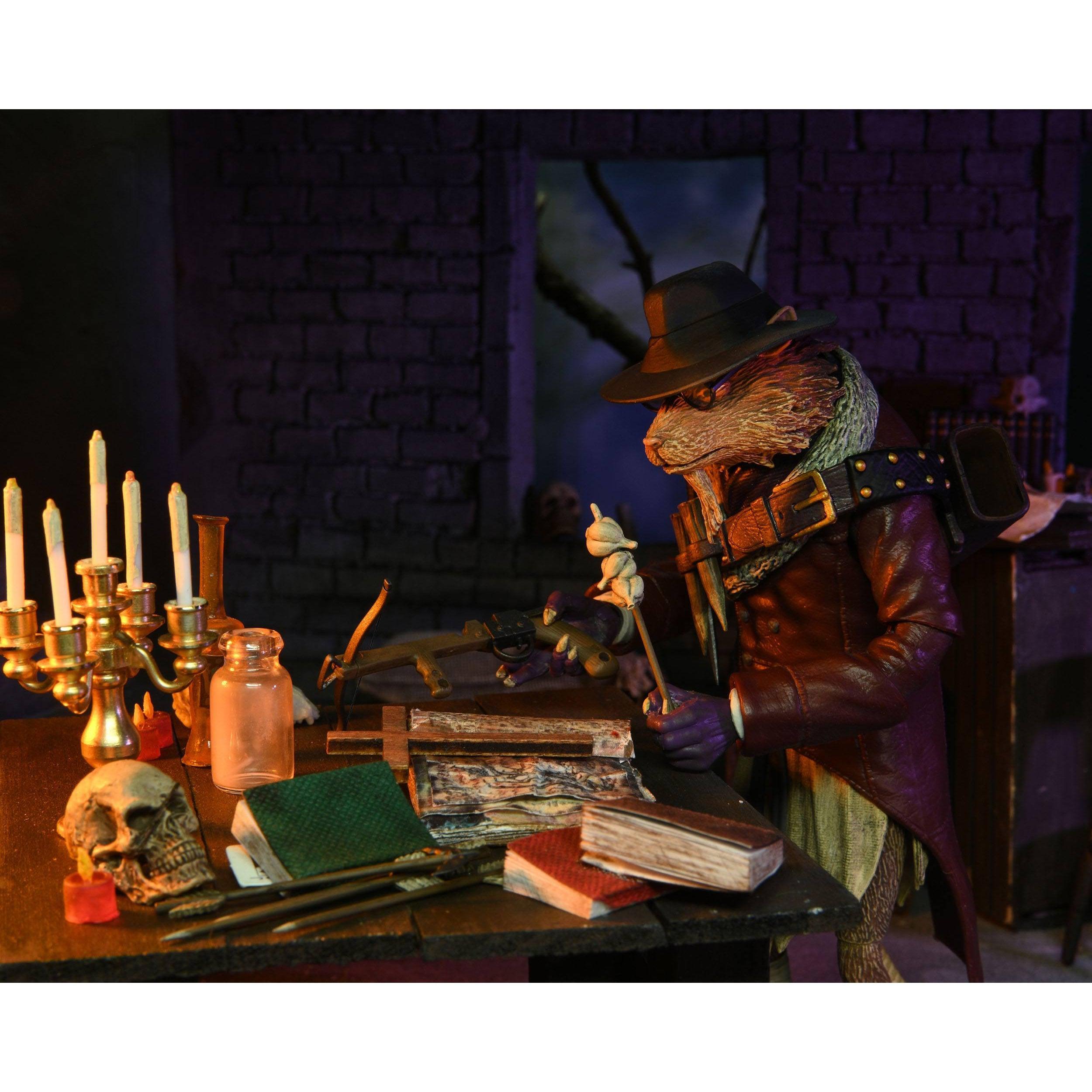 Universal Monsters x TMNT: Ultimate Splinter as Van Helsing-Actionfiguren-NECA-Mighty Underground