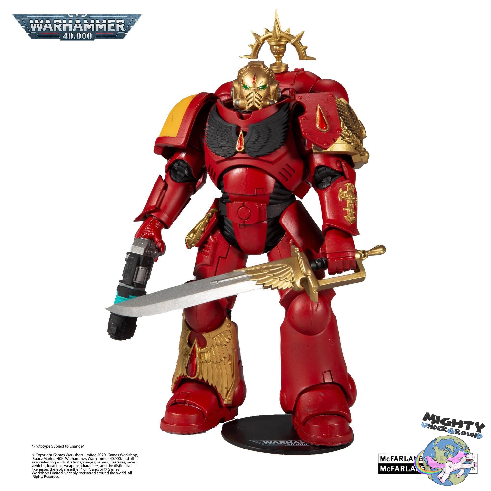 Warhammer 40k: Blood Angels Primaris Lieutenant (Gold Label Series) VORBESTELLUNG!-Actionfiguren-McFarlane Toys-Mighty Underground