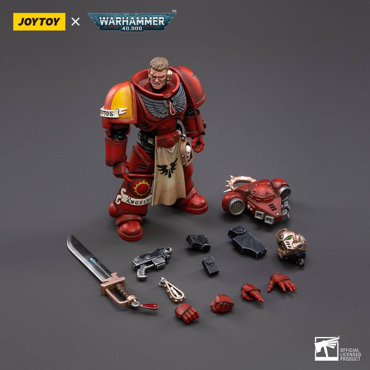 Warhammer 40k: Blood Angels Primaris Lieutenant Tolmeron - 12 cm-Actionfiguren-JoyToy-Mighty Underground
