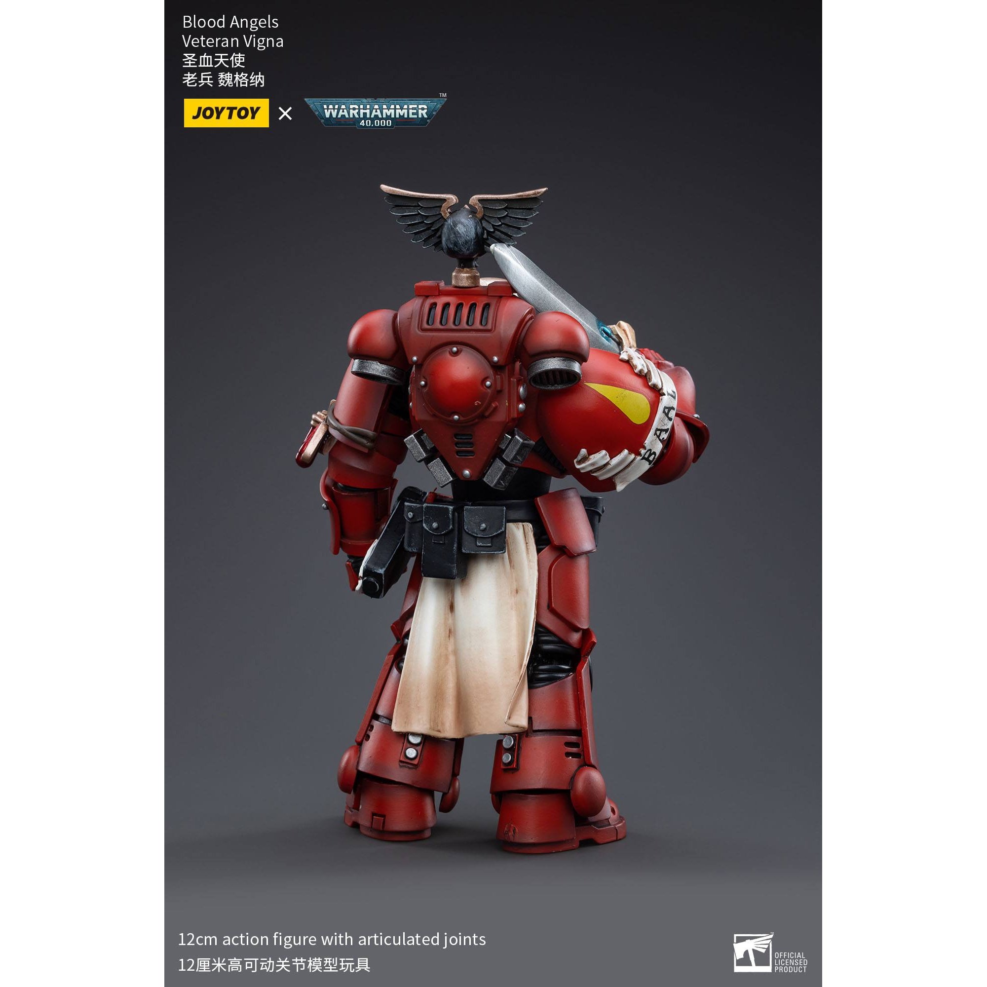 Warhammer 40k: Blood Angels Veteran Vigna - 12 cm-Actionfiguren-JoyToy-Mighty Underground