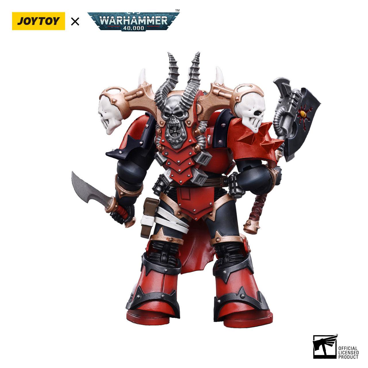 Warhammer 40k: Chaos Space Marines Red Corsairs Exalted Champion Gotor the Blade - 12 cm-Actionfiguren-JoyToy-Mighty Underground