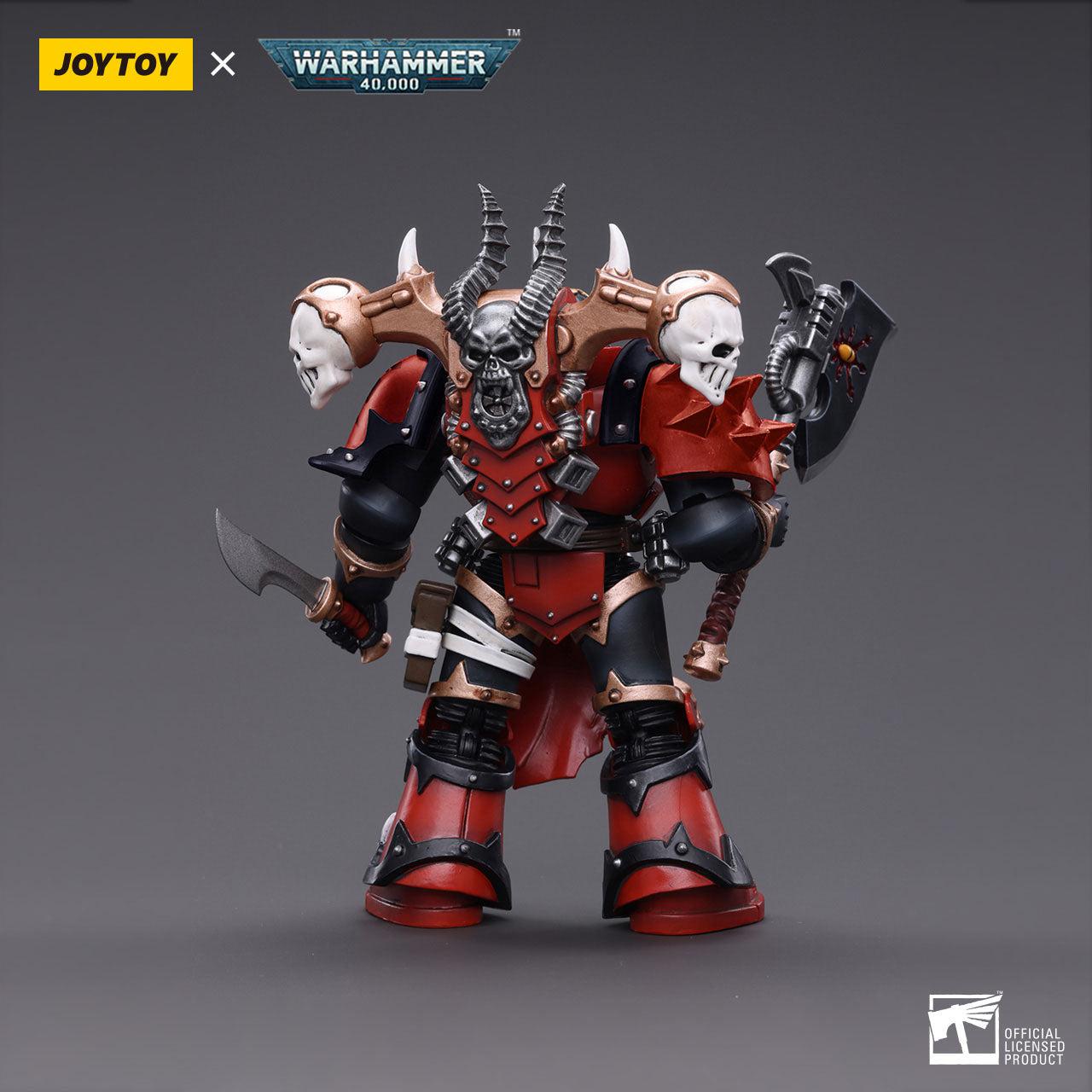 Warhammer 40k: Chaos Space Marines Red Corsairs Exalted Champion Gotor the Blade - 12 cm-Actionfiguren-JoyToy-Mighty Underground