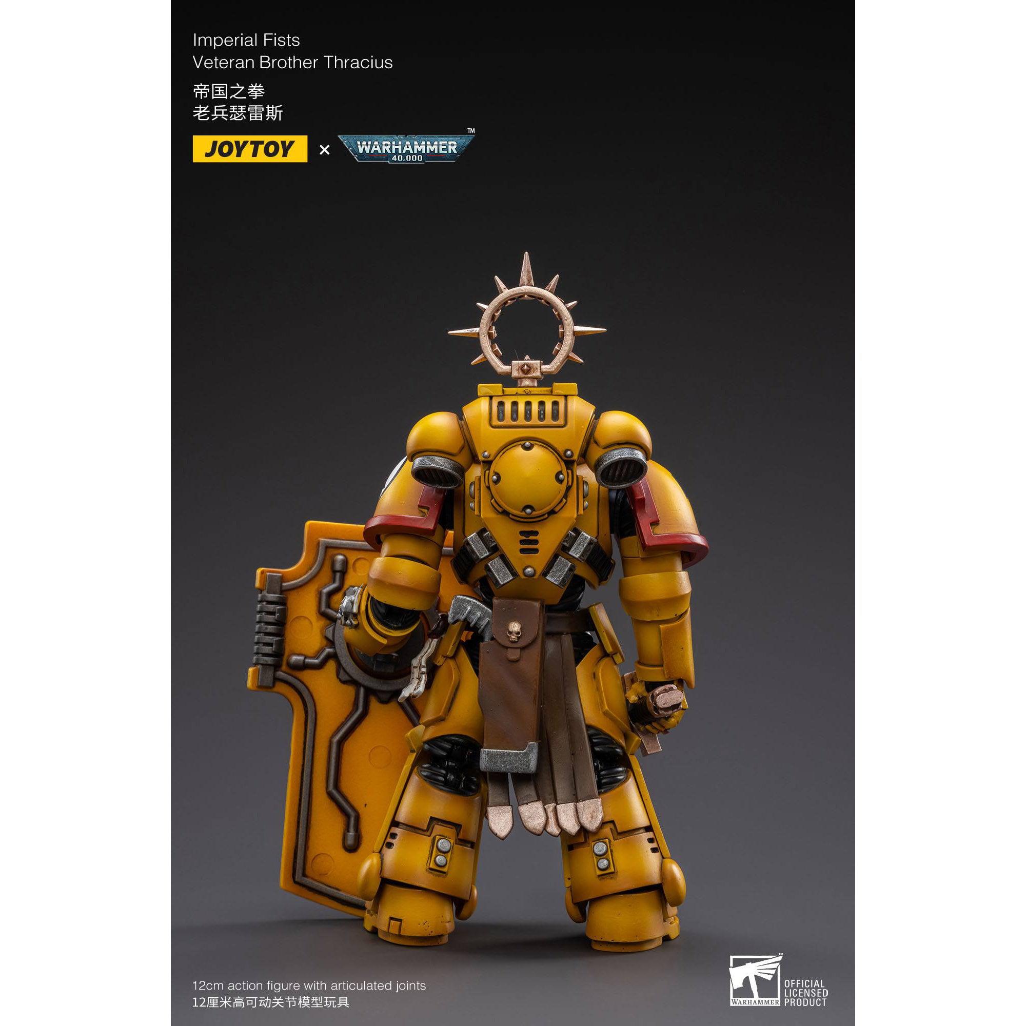 Warhammer 40k: Imperial Fists Veteran Brother Thracius - 12 cm-Actionfiguren-JoyToy-Mighty Underground