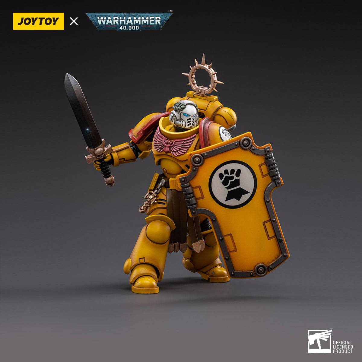 Warhammer 40k: Imperial Fists Veteran Brother Thracius - 12 cm-Actionfiguren-JoyToy-Mighty Underground