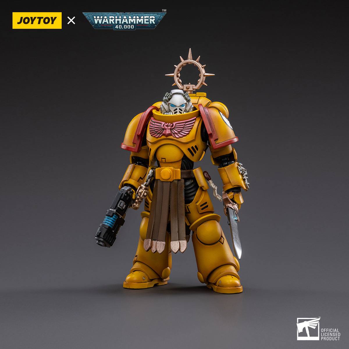 Warhammer 40k: Imperial Fists Veteran Brother Thracius - 12 cm-Actionfiguren-JoyToy-Mighty Underground
