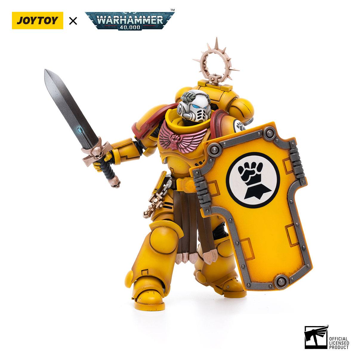 Warhammer 40k: Imperial Fists Veteran Brother Thracius - 12 cm-Actionfiguren-JoyToy-Mighty Underground