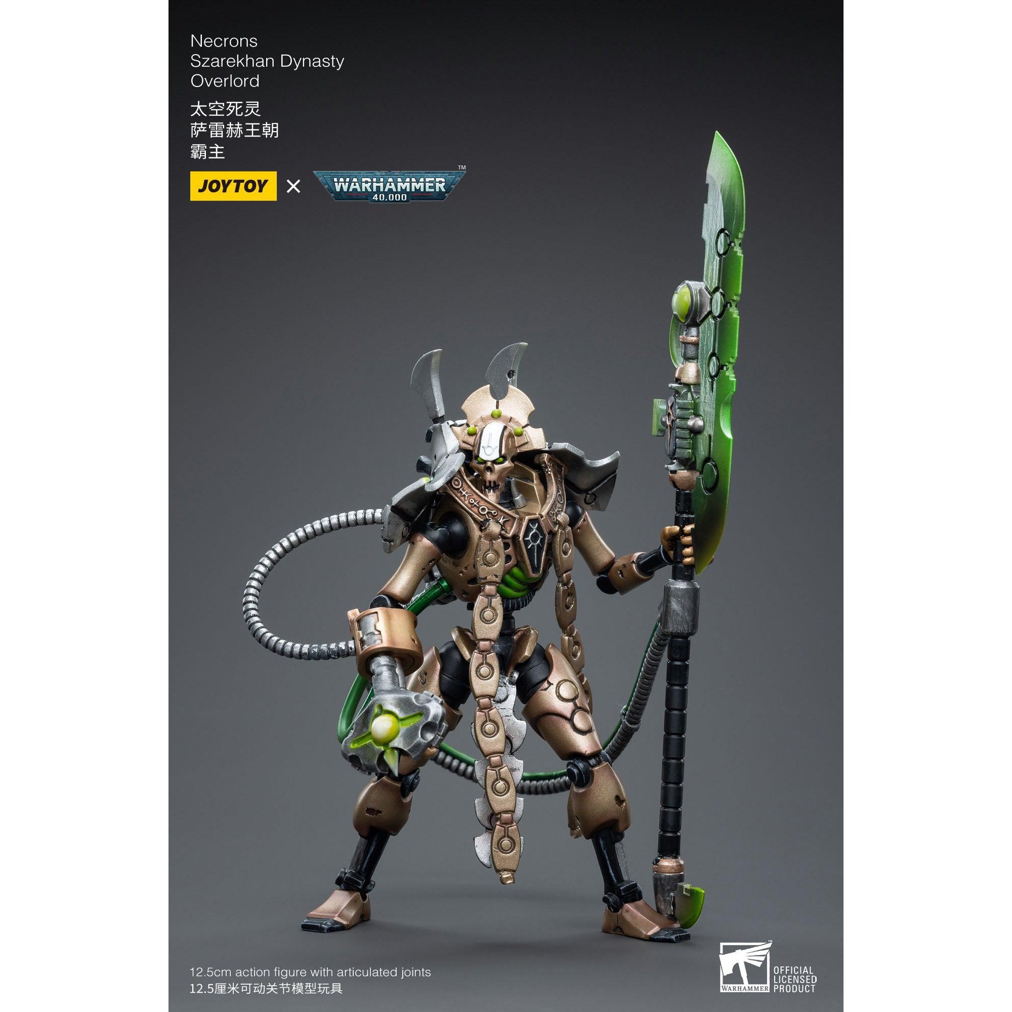 Warhammer 40k: Necrons Szarekhan Dynasty Overlord - 12 cm-Actionfiguren-JoyToy-Mighty Underground