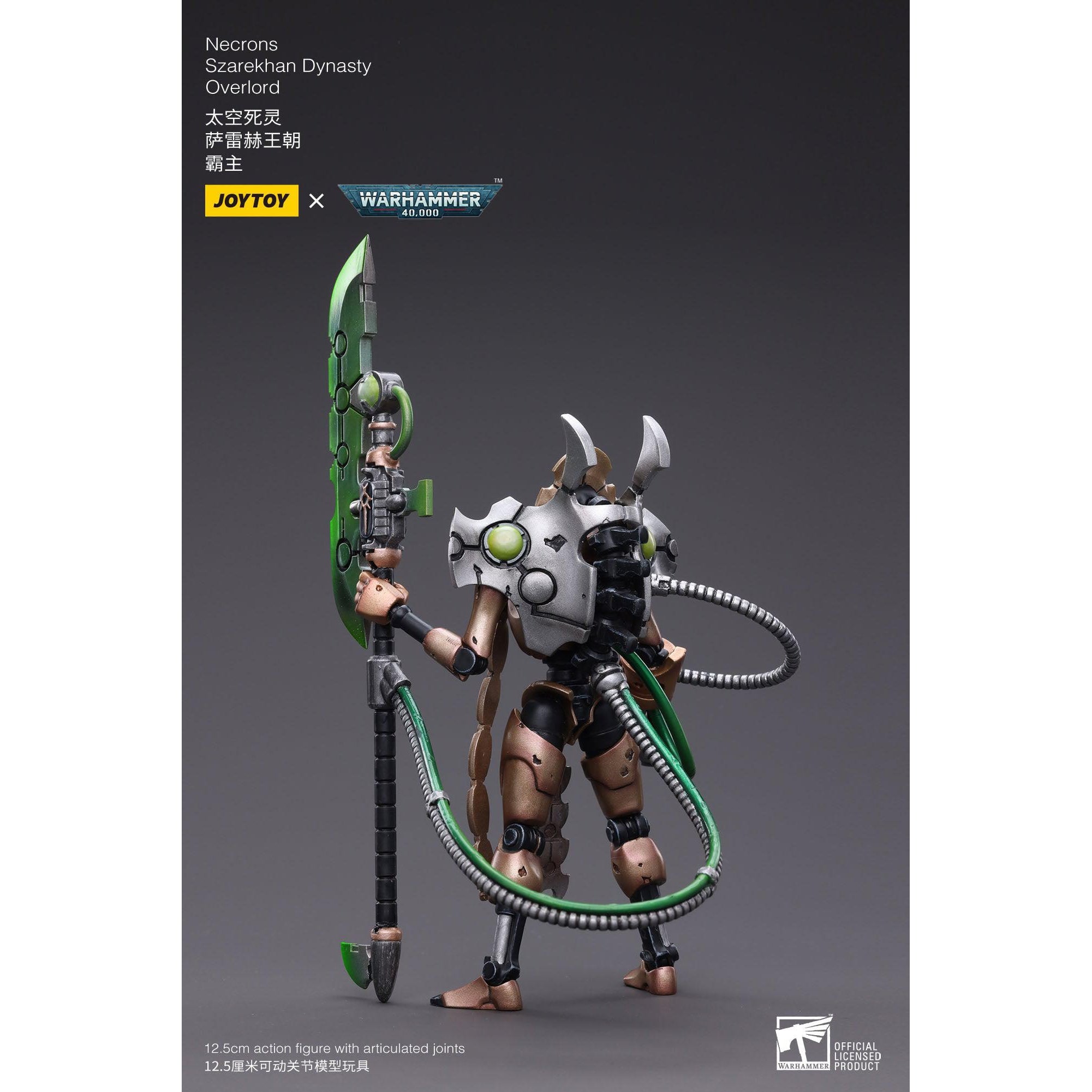 Warhammer 40k: Necrons Szarekhan Dynasty Overlord - 12 cm-Actionfiguren-JoyToy-Mighty Underground