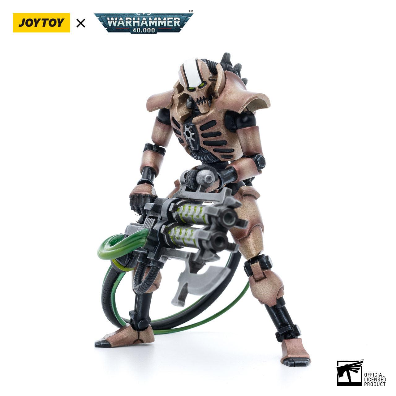 Warhammer 40k: Necrons Szarekhan Dynasty lmmortal with Gauss Blaster 2-Pack - 12 cm-Actionfiguren-JoyToy-Mighty Underground