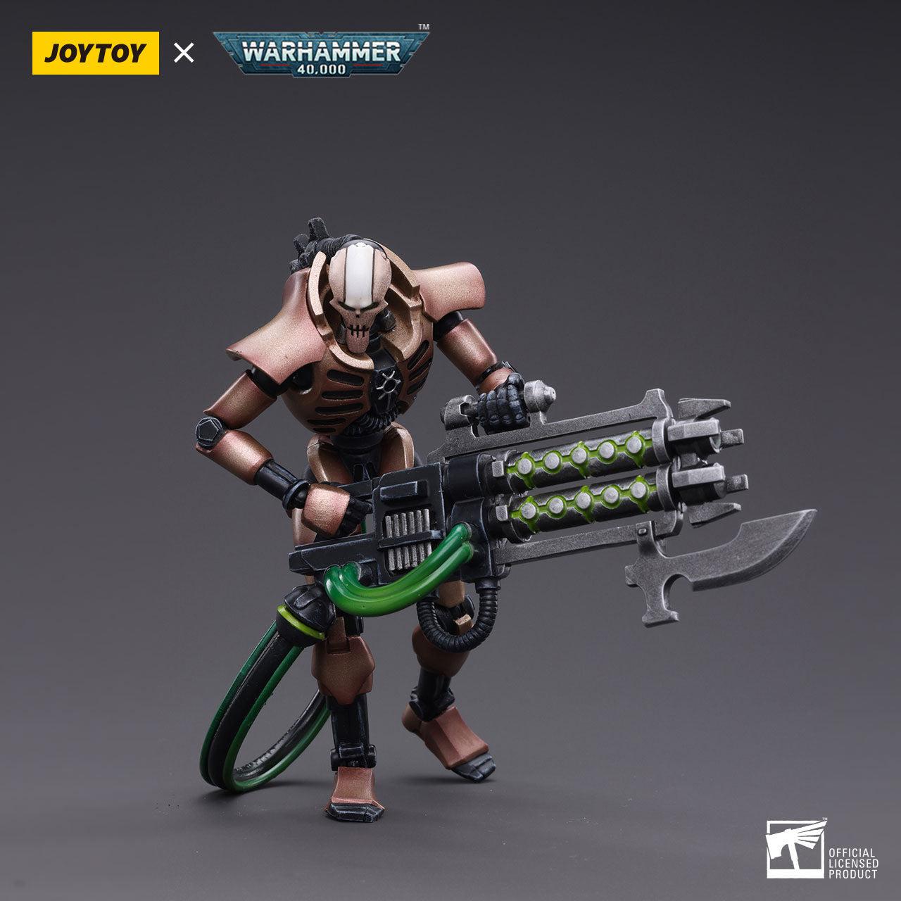 Warhammer 40k: Necrons Szarekhan Dynasty lmmortal with Gauss Blaster 2-Pack - 12 cm-Actionfiguren-JoyToy-Mighty Underground