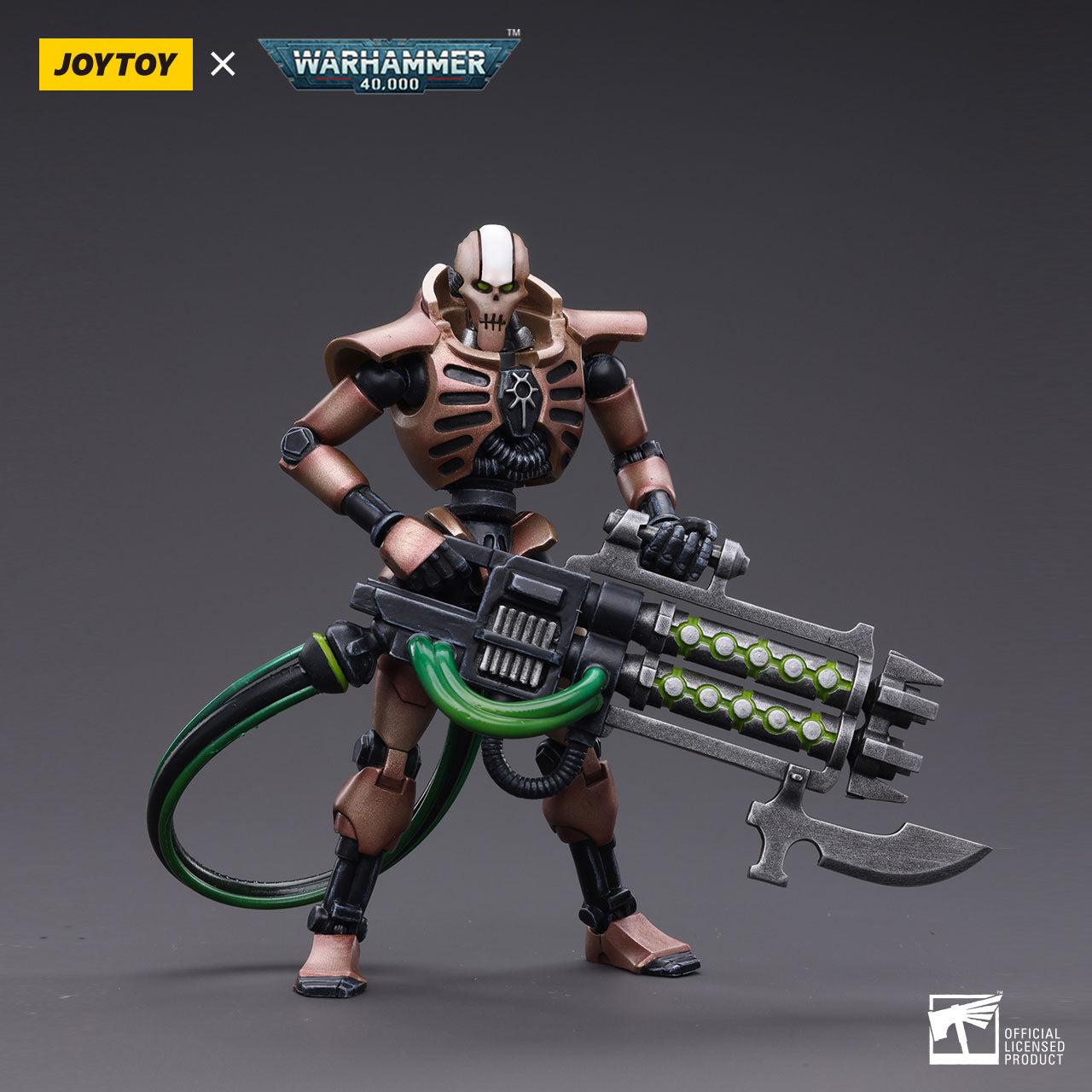 Warhammer 40k: Necrons Szarekhan Dynasty lmmortal with Gauss Blaster 2-Pack - 12 cm-Actionfiguren-JoyToy-Mighty Underground