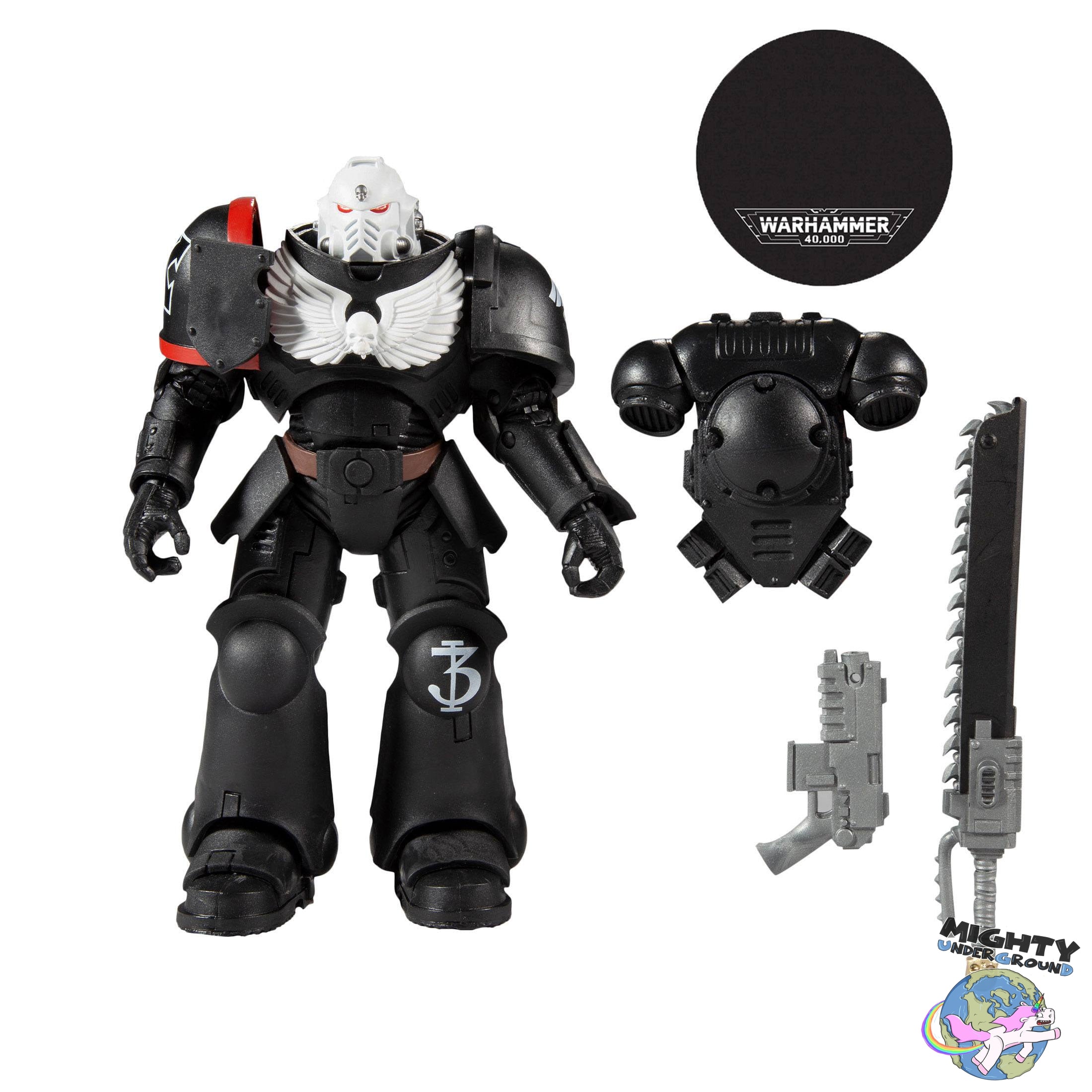 Warhammer 40k: Raven Guard Veteran Sergeant-Actionfiguren-McFarlane Toys-Mighty Underground