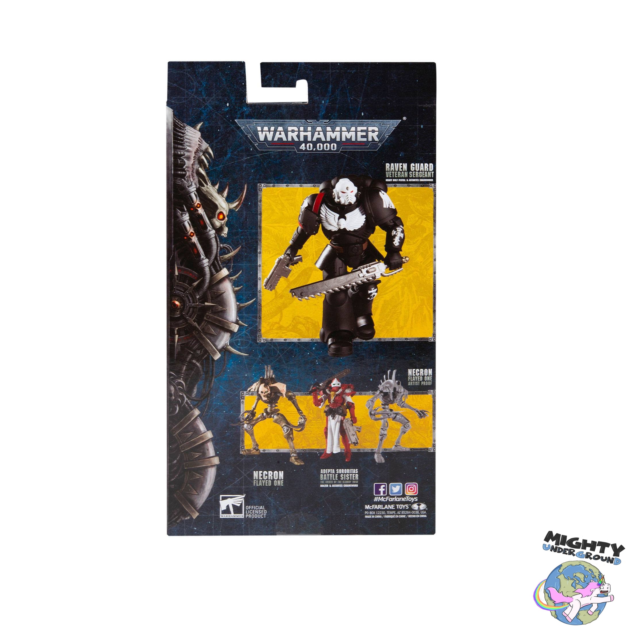 Warhammer 40k: Raven Guard Veteran Sergeant-Actionfiguren-McFarlane Toys-Mighty Underground