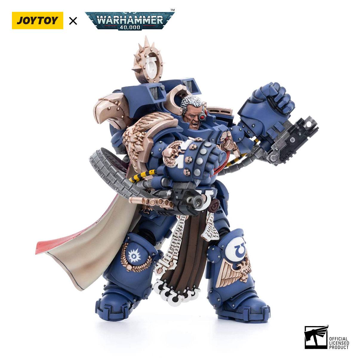 Warhammer 40k: Ultramarines Chapter Master Marneus Calgar - 12 cm-Actionfiguren-JoyToy-Mighty Underground