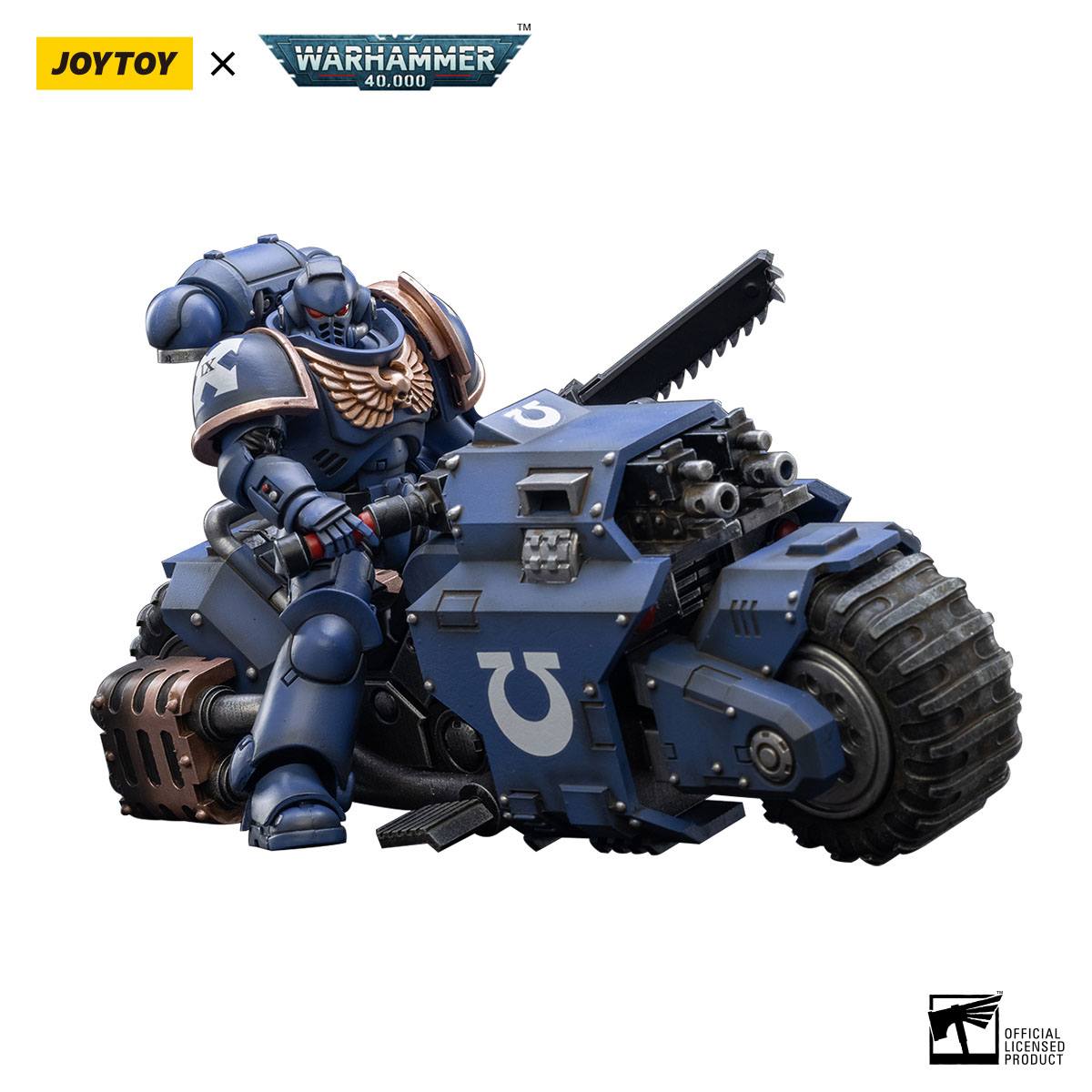 Warhammer 40k: Ultramarines Outrider Bike - 22 cm-Actionfiguren-JoyToy-Mighty Underground
