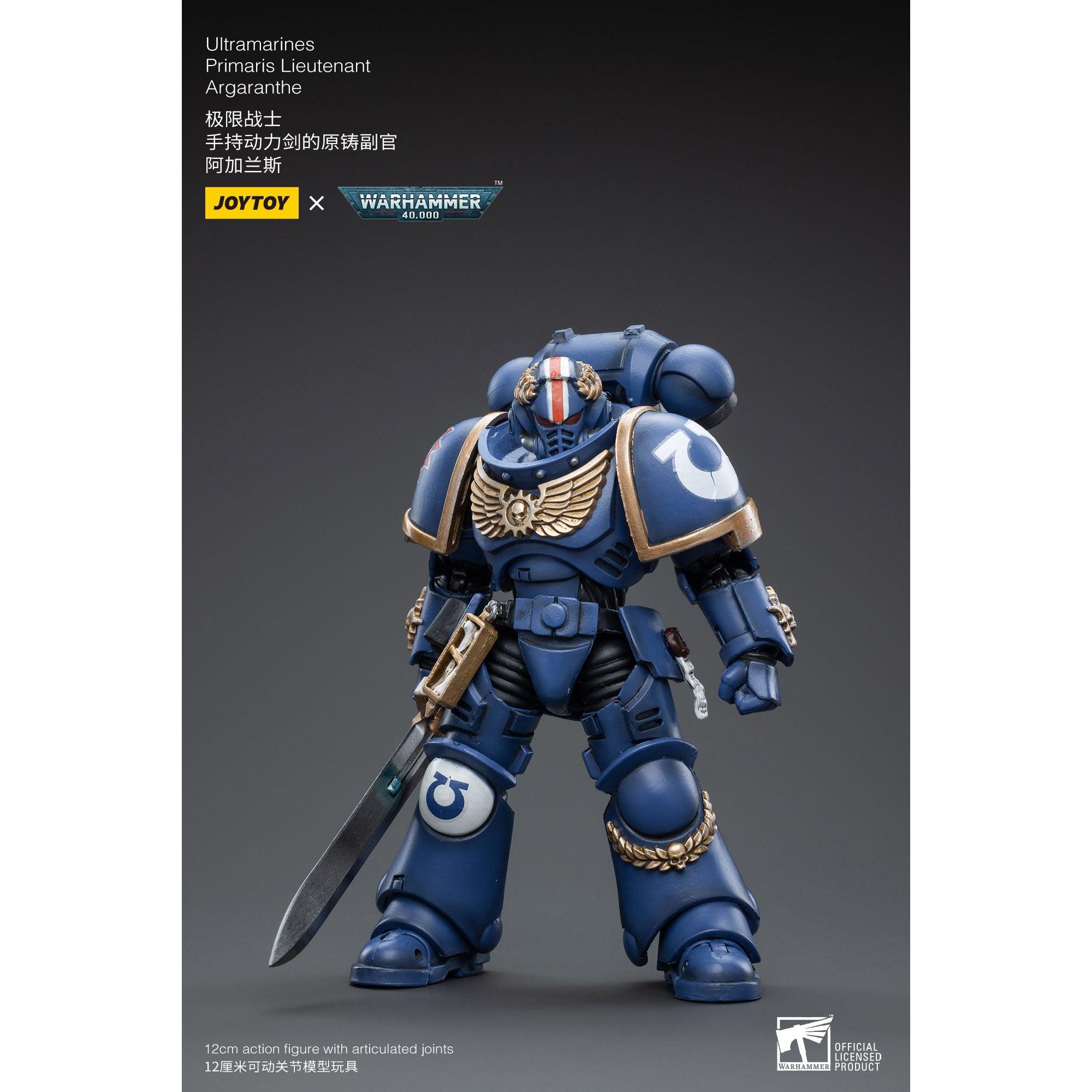 Warhammer 40k: Ultramarines Primaris Lieutenant Argaranthe - 12 cm-Actionfiguren-JoyToy-Mighty Underground