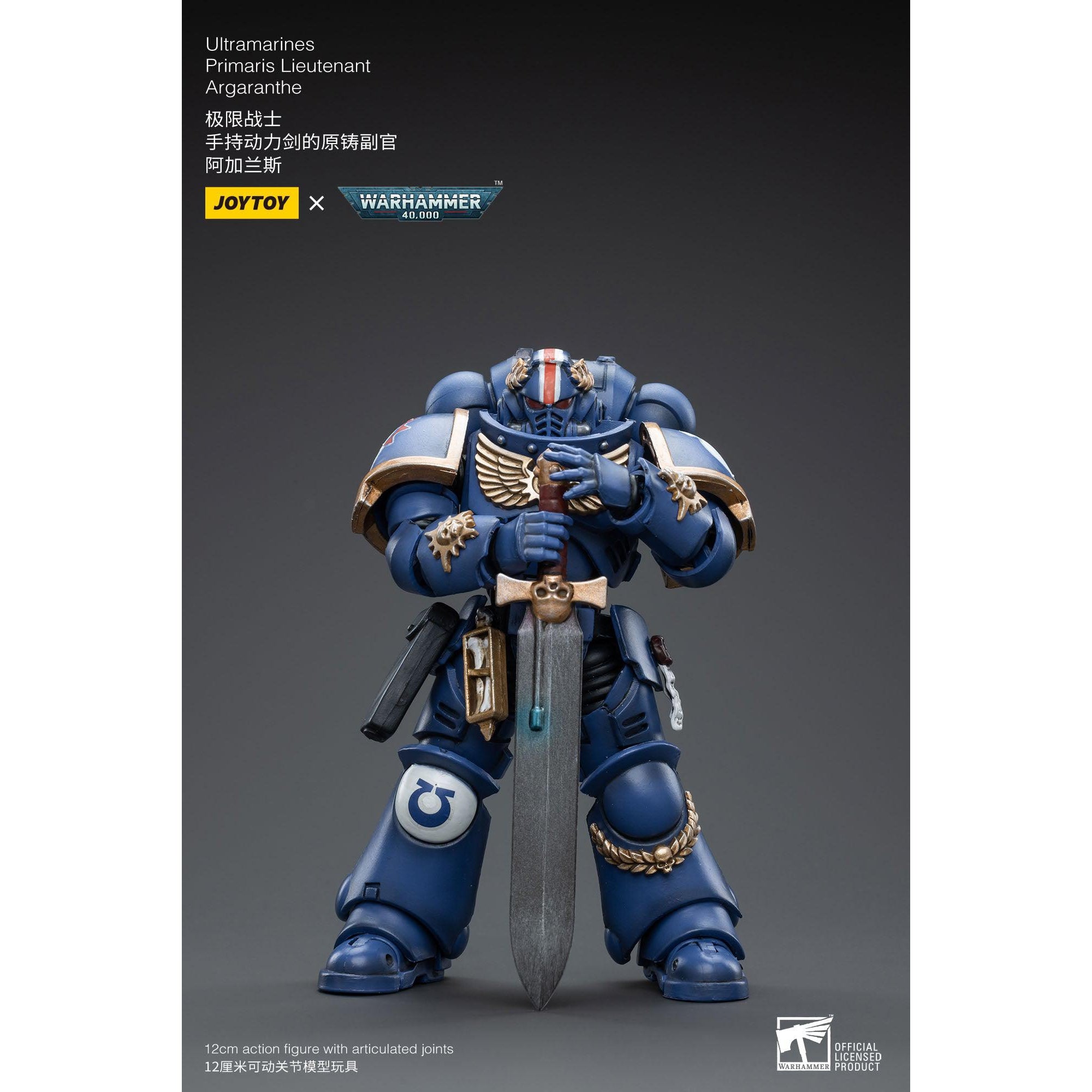 Warhammer 40k: Ultramarines Primaris Lieutenant Argaranthe - 12 cm-Actionfiguren-JoyToy-Mighty Underground