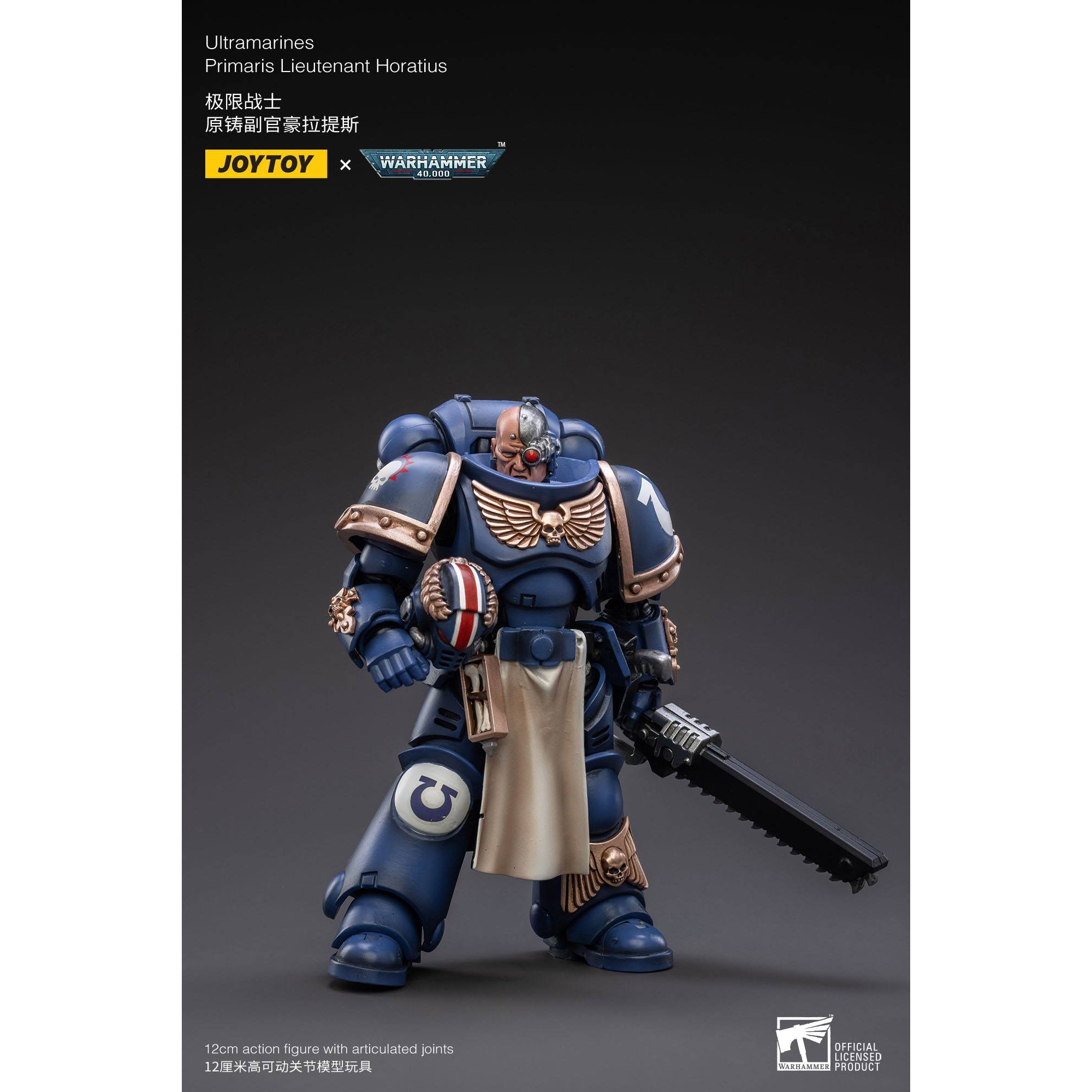 Warhammer 40k: Ultramarines Primaris Lieutenant Horatius - 12 cm-Actionfiguren-JoyToy-Mighty Underground