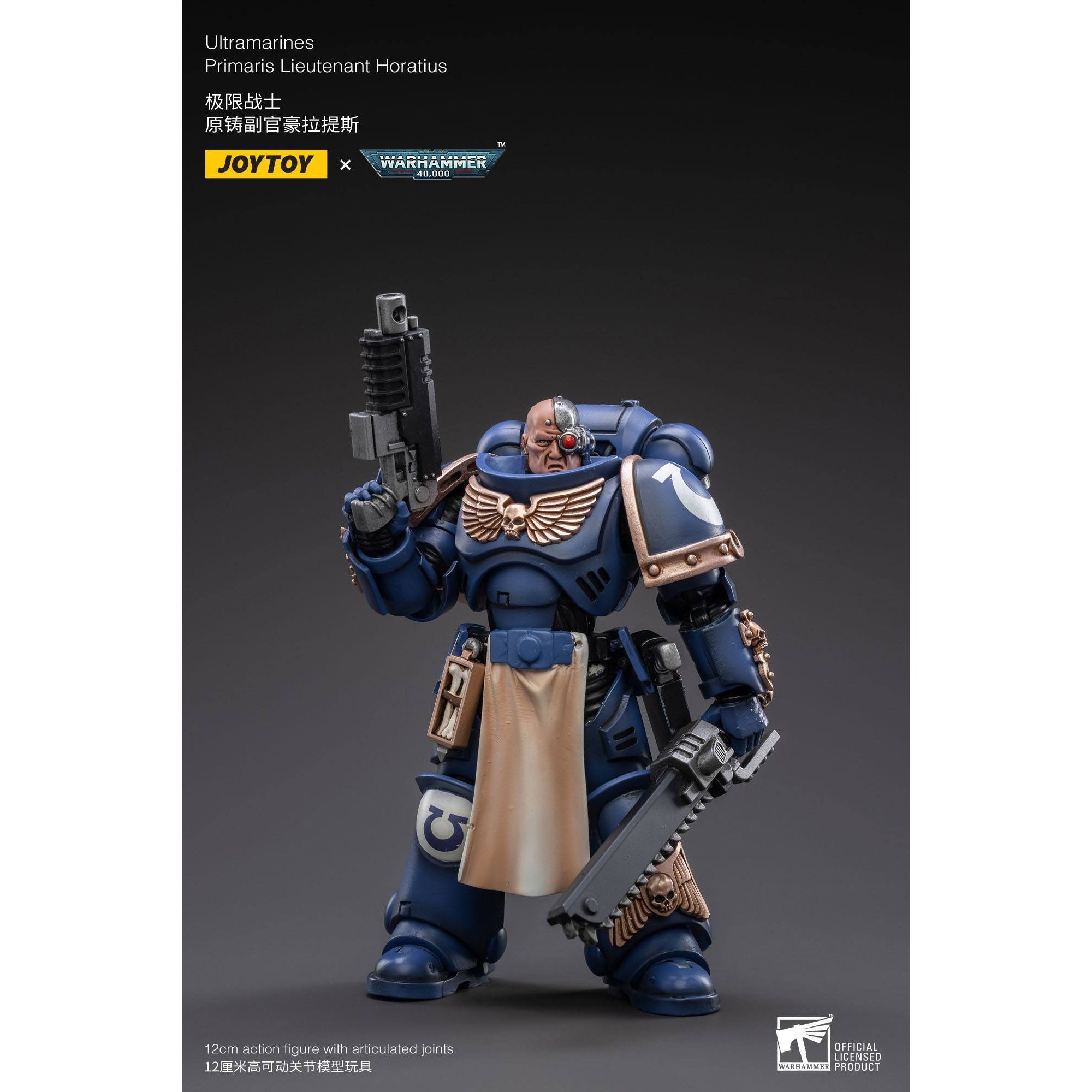 Warhammer 40k: Ultramarines Primaris Lieutenant Horatius - 12 cm-Actionfiguren-JoyToy-Mighty Underground