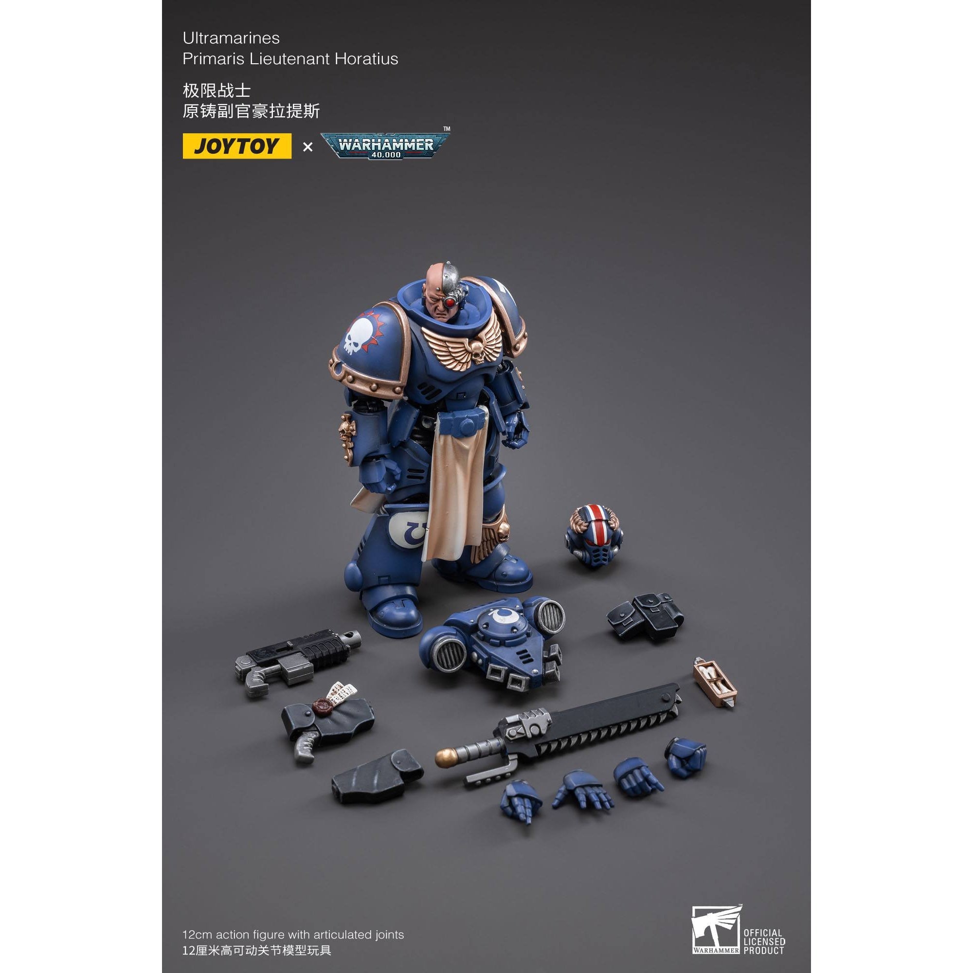 Warhammer 40k: Ultramarines Primaris Lieutenant Horatius - 12 cm-Actionfiguren-JoyToy-Mighty Underground