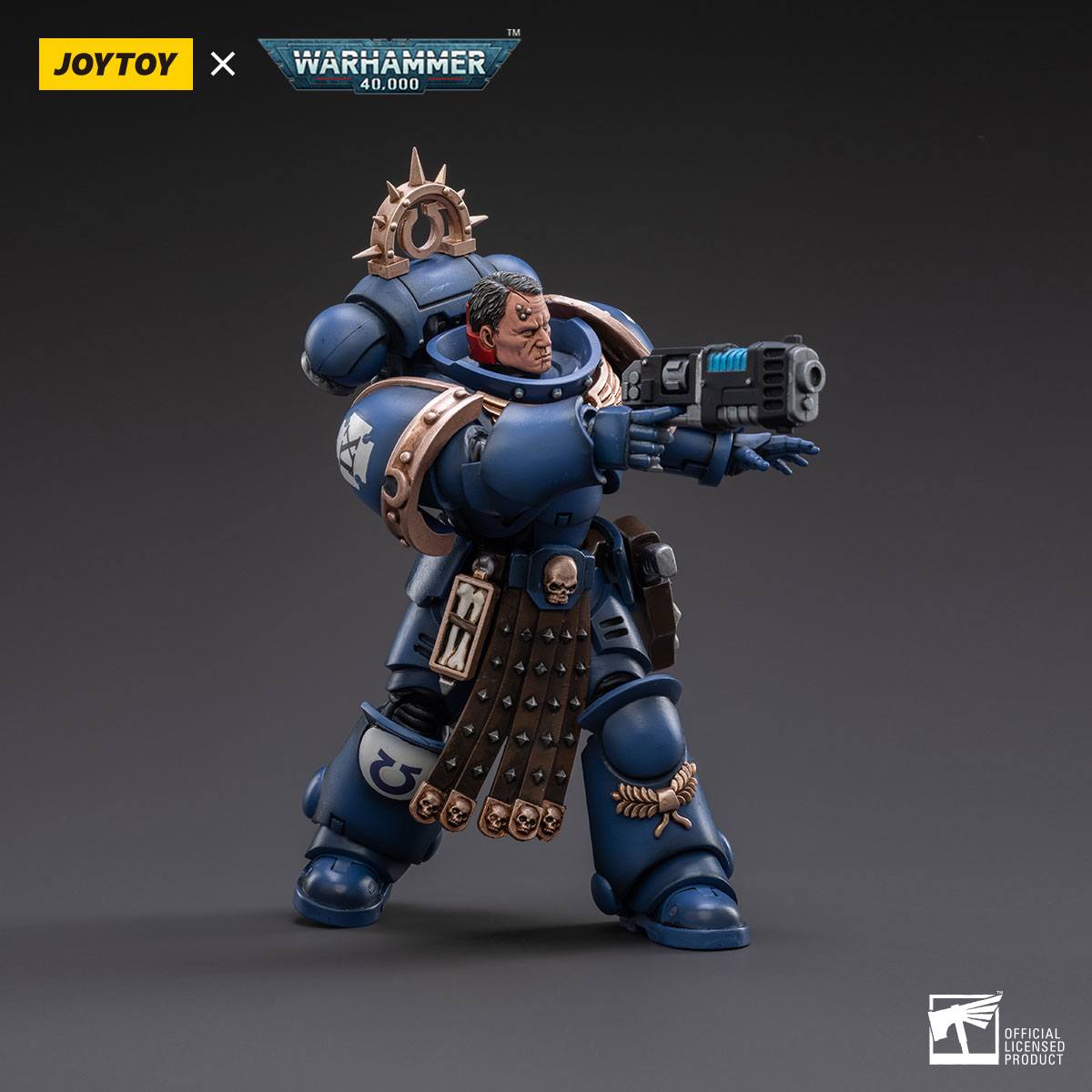 Warhammer 40k: Ultramarines Veteran Sergeant Icastus - 12 cm-Actionfiguren-JoyToy-Mighty Underground