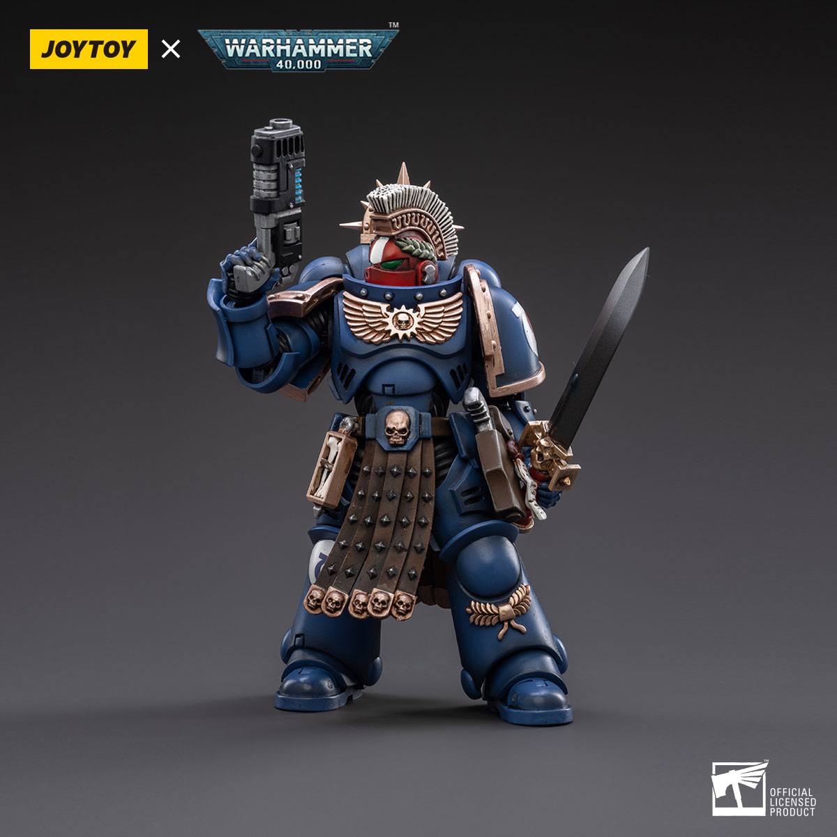 Warhammer 40k: Ultramarines Veteran Sergeant Icastus - 12 cm-Actionfiguren-JoyToy-Mighty Underground