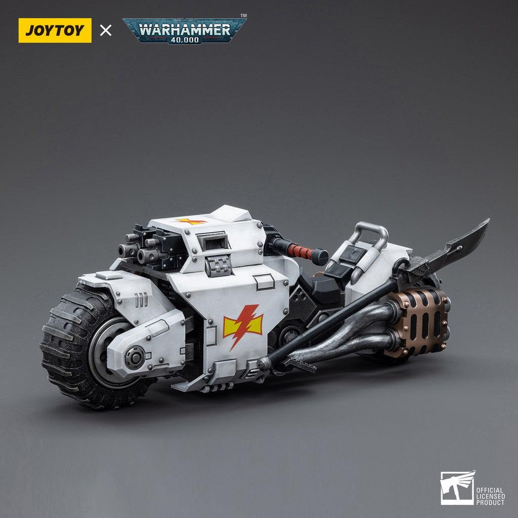 Warhammer 40k: White Scars Raider-Pattern Combat Bike - 22 cm-Actionfiguren-JoyToy-Mighty Underground