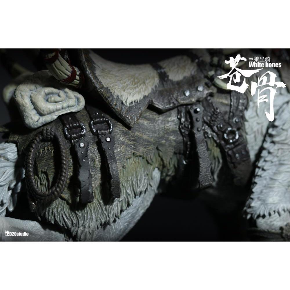 White Bone Wolf (Weiss)-Actionfiguren-D20 Studio-Mighty Underground