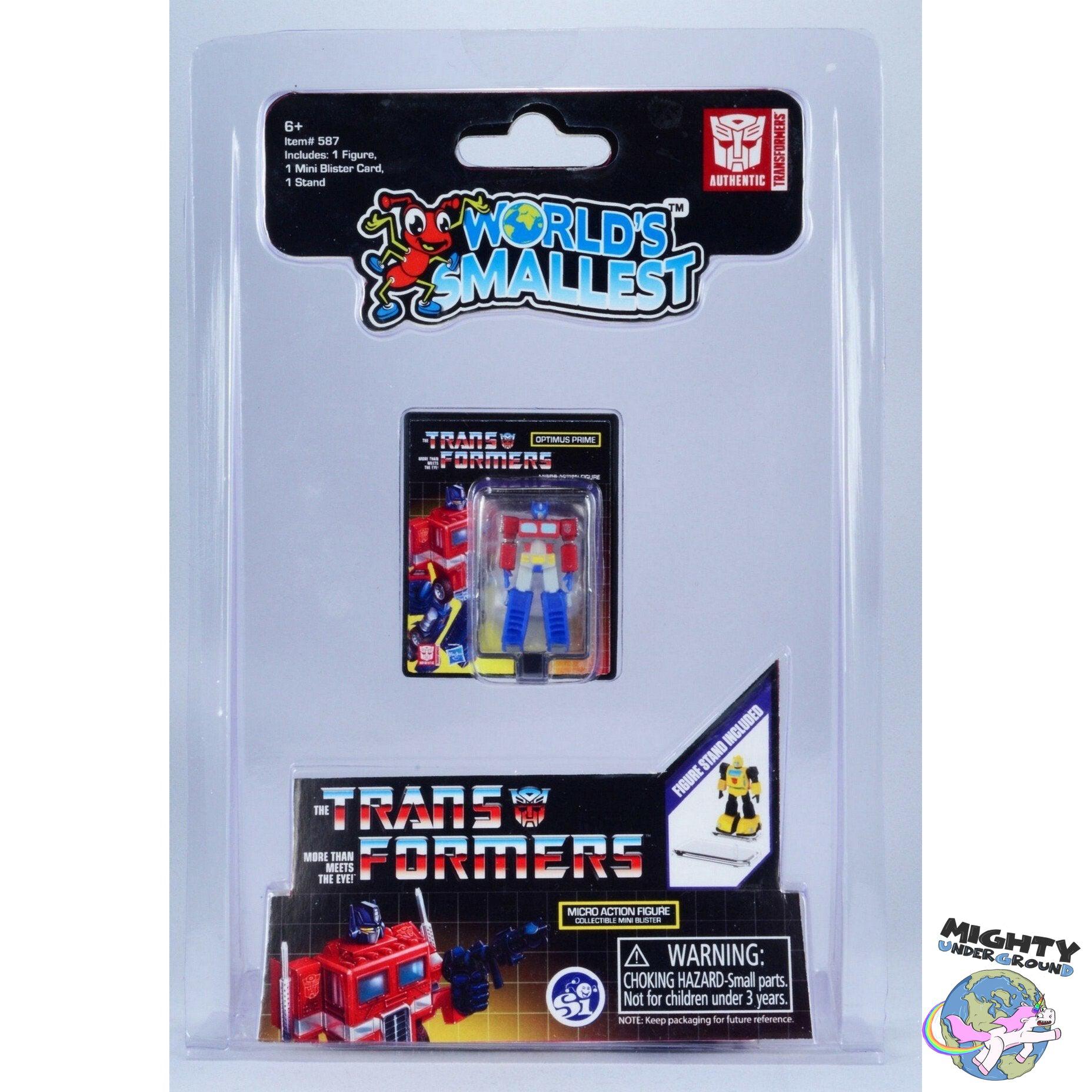 World's Smallest Transformers: 2-Set-Actionfiguren-Super Impulse / World's Smallest Toys-Mighty Underground