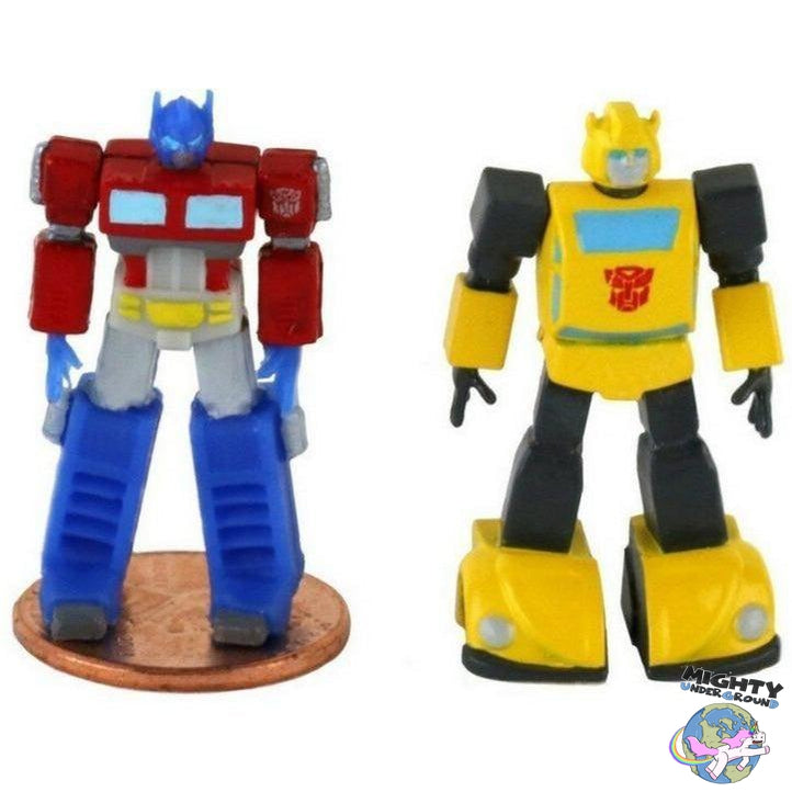 World's Smallest Transformers: 2-Set-Actionfiguren-Super Impulse / World's Smallest Toys-Mighty Underground