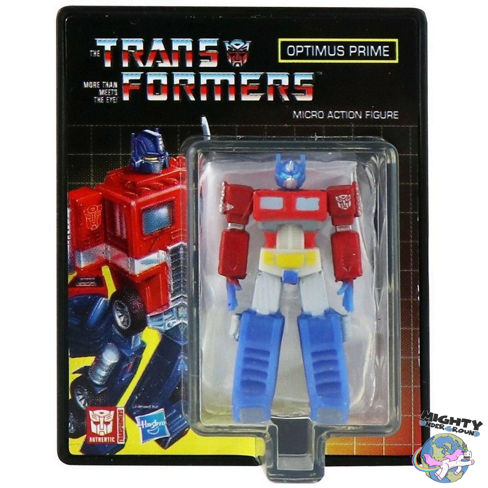 World's Smallest Transformers: 3-Set-Actionfiguren-Super Impulse / World's Smallest Toys-Mighty Underground