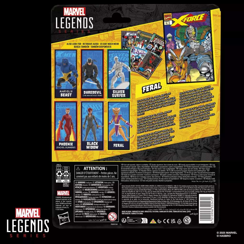 Marvel Legends: Feral (Mini Comics)