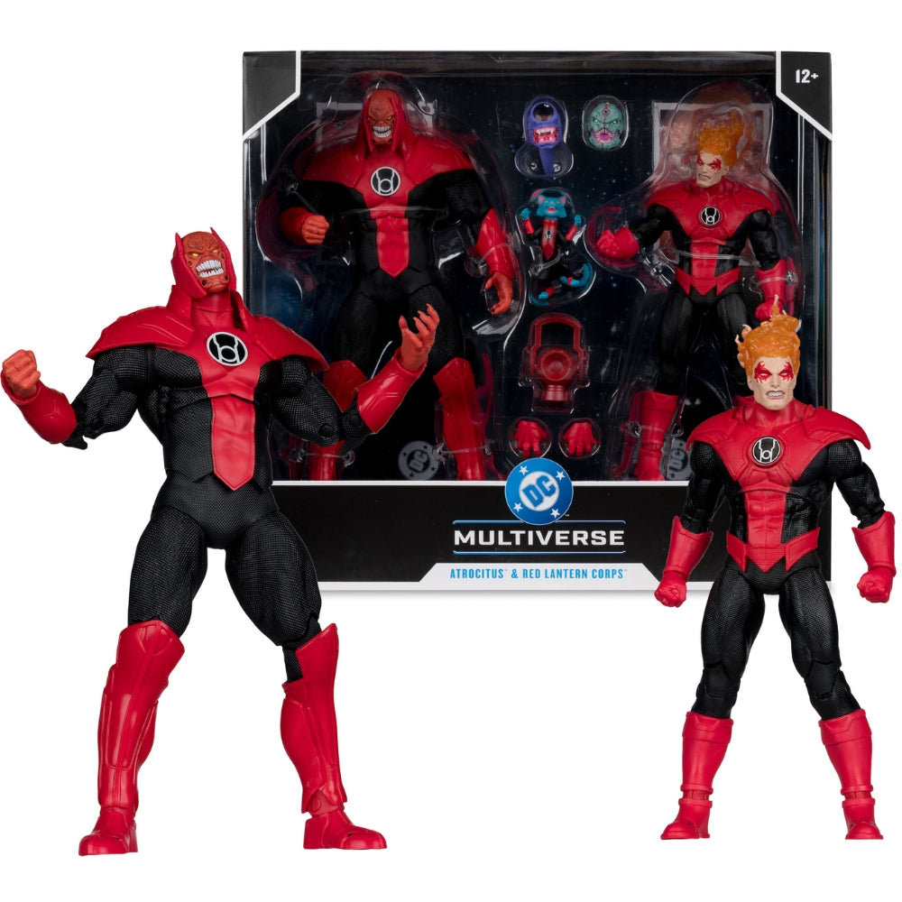DC Multiverse: Atrocitus and Red Lantern Corps (Green Lantern) - 2-Pack