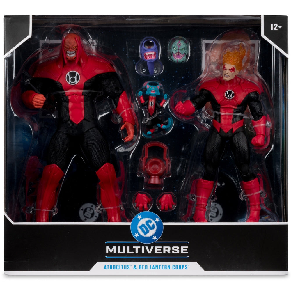 DC Multiverse: Atrocitus and Red Lantern Corps (Green Lantern) - 2-Pack