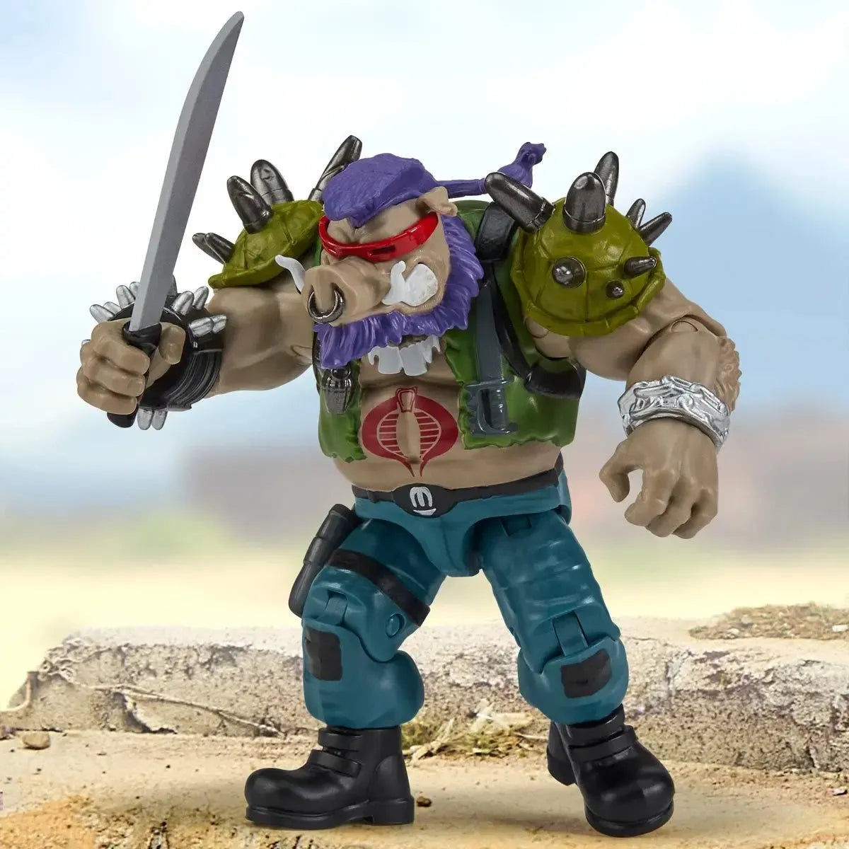 Teenage Mutant Ninja Turtles x G.I. Joe Bebop x Ripper & Rocksteady x Buzzer - 2er-Bundle