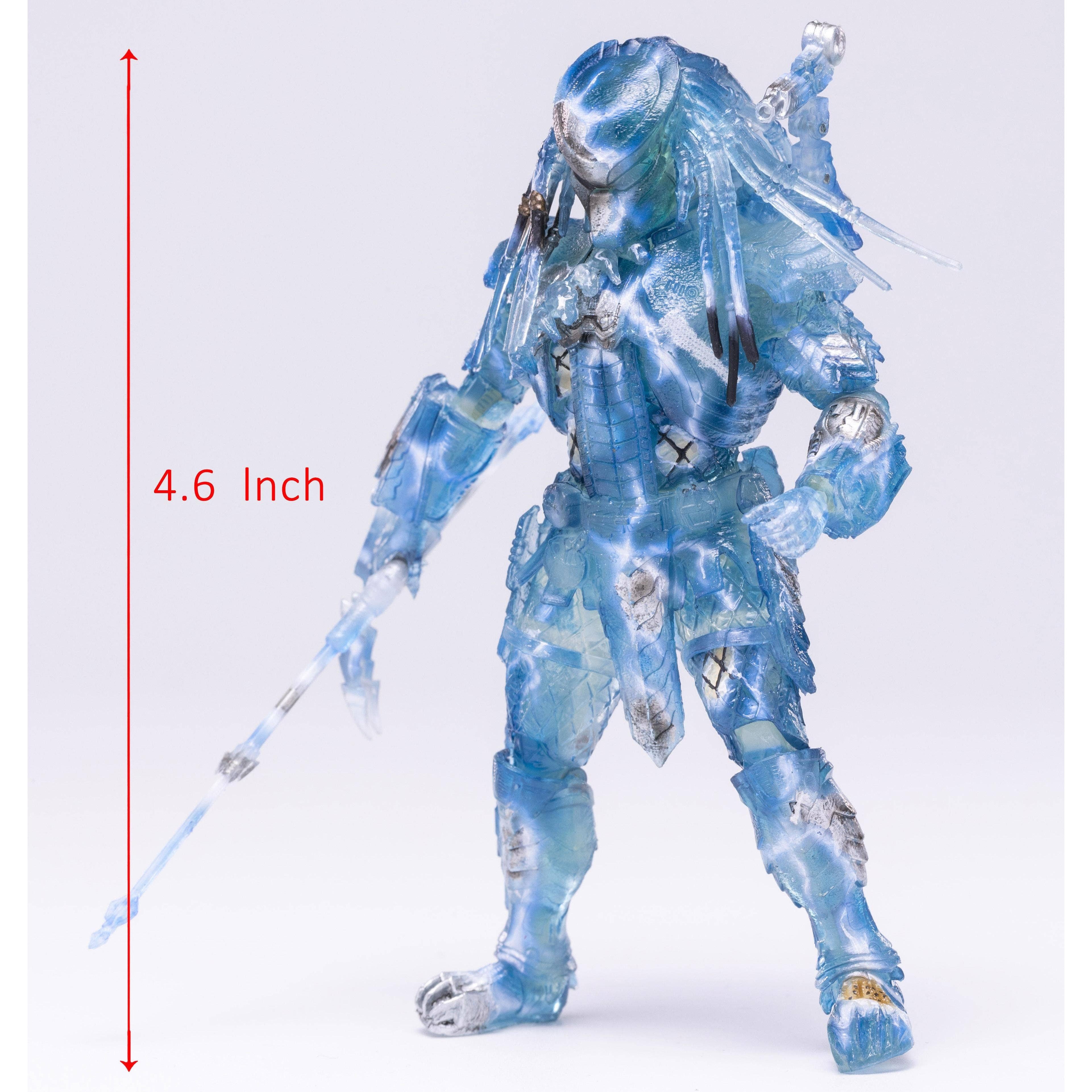 Alien VS Predator: Active Camoflage Scar Predator - 1/18-Actionfiguren-Hiya Toys-Mighty Underground
