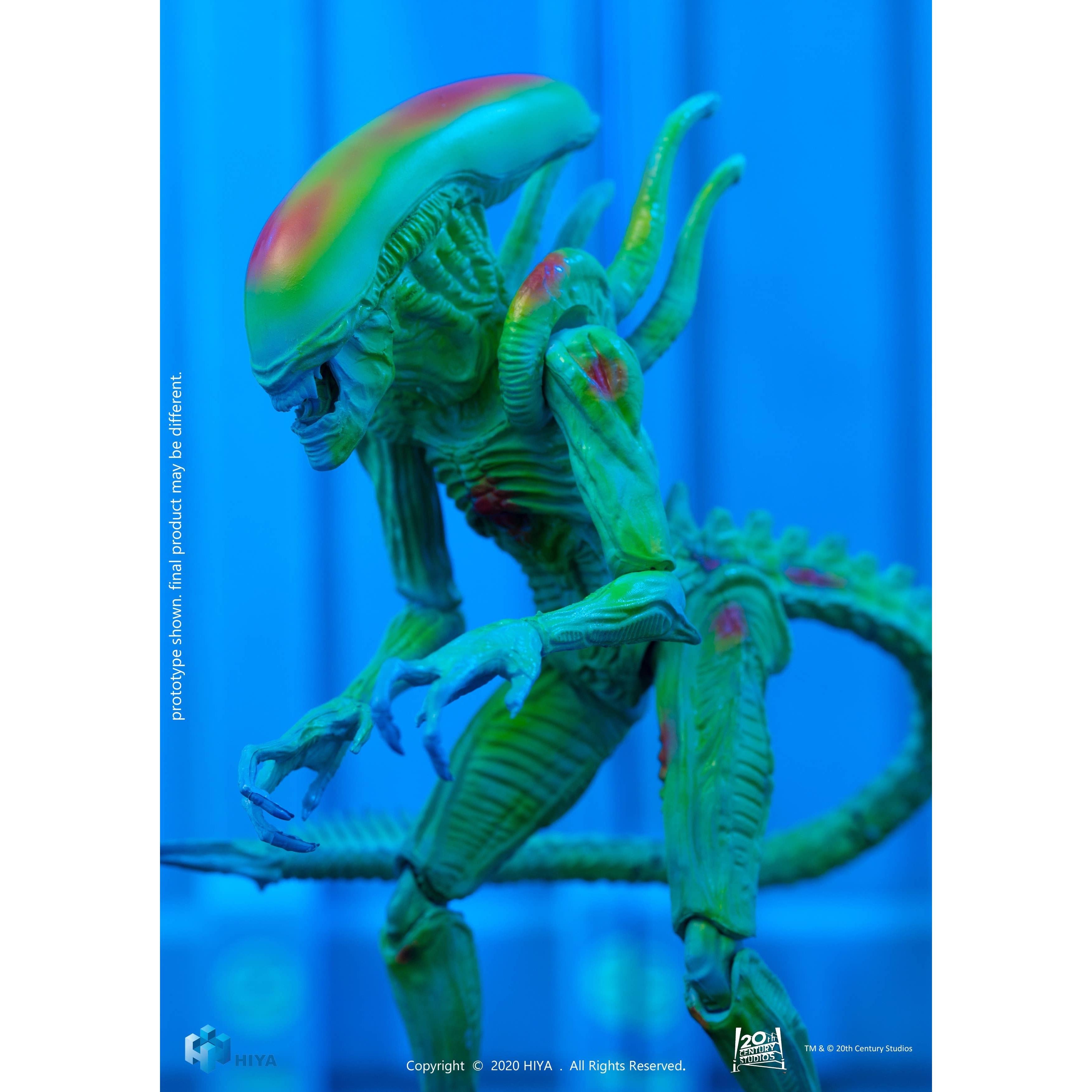 Alien VS Predator: Thermal Vision Alien Warrior - 1/18-Actionfiguren-Hiya Toys-Mighty Underground