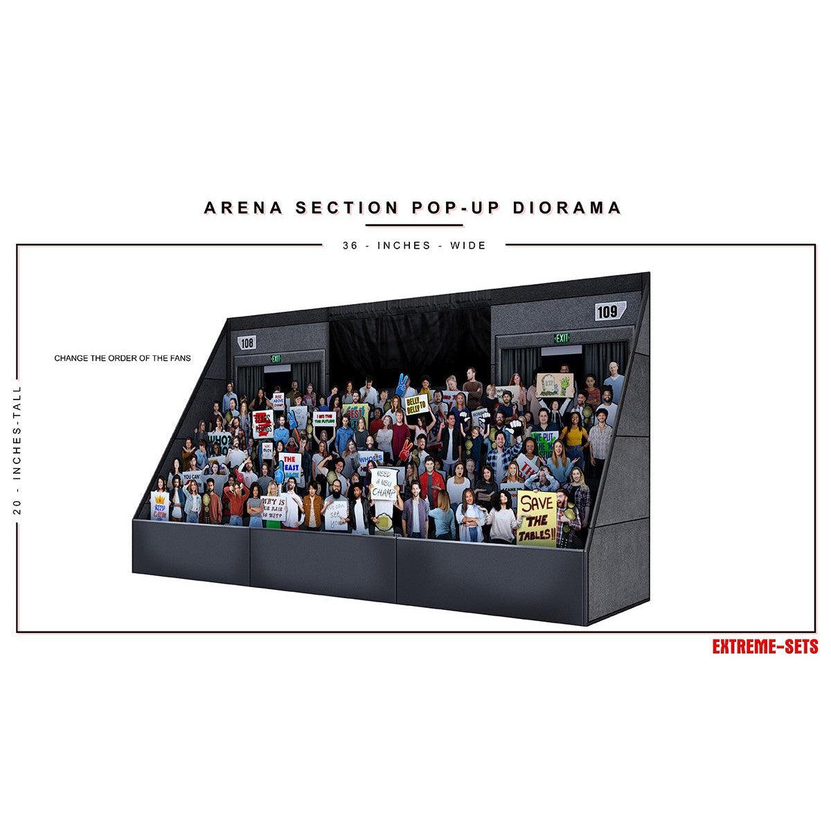 Arena Section Pop-Up - Diorama - 1/12-Actionfiguren-Extreme Sets-Mighty Underground