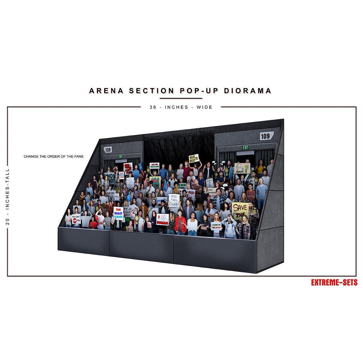 Arena Section Pop-Up - Diorama - 1/12-Actionfiguren-Extreme Sets-Mighty Underground