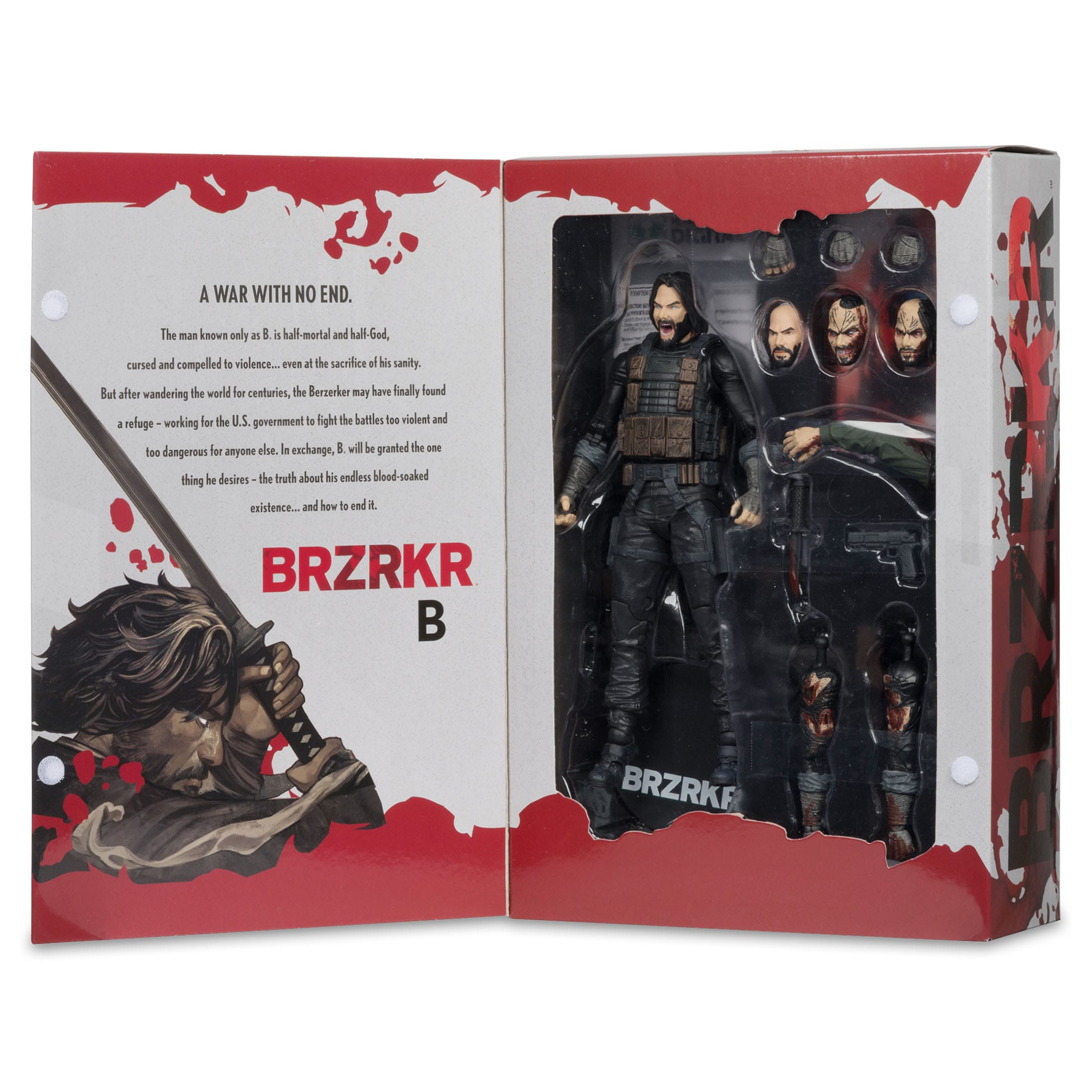 BRZRKR by Keanu Reeves-Actionfiguren-McFarlane Toys-Mighty Underground