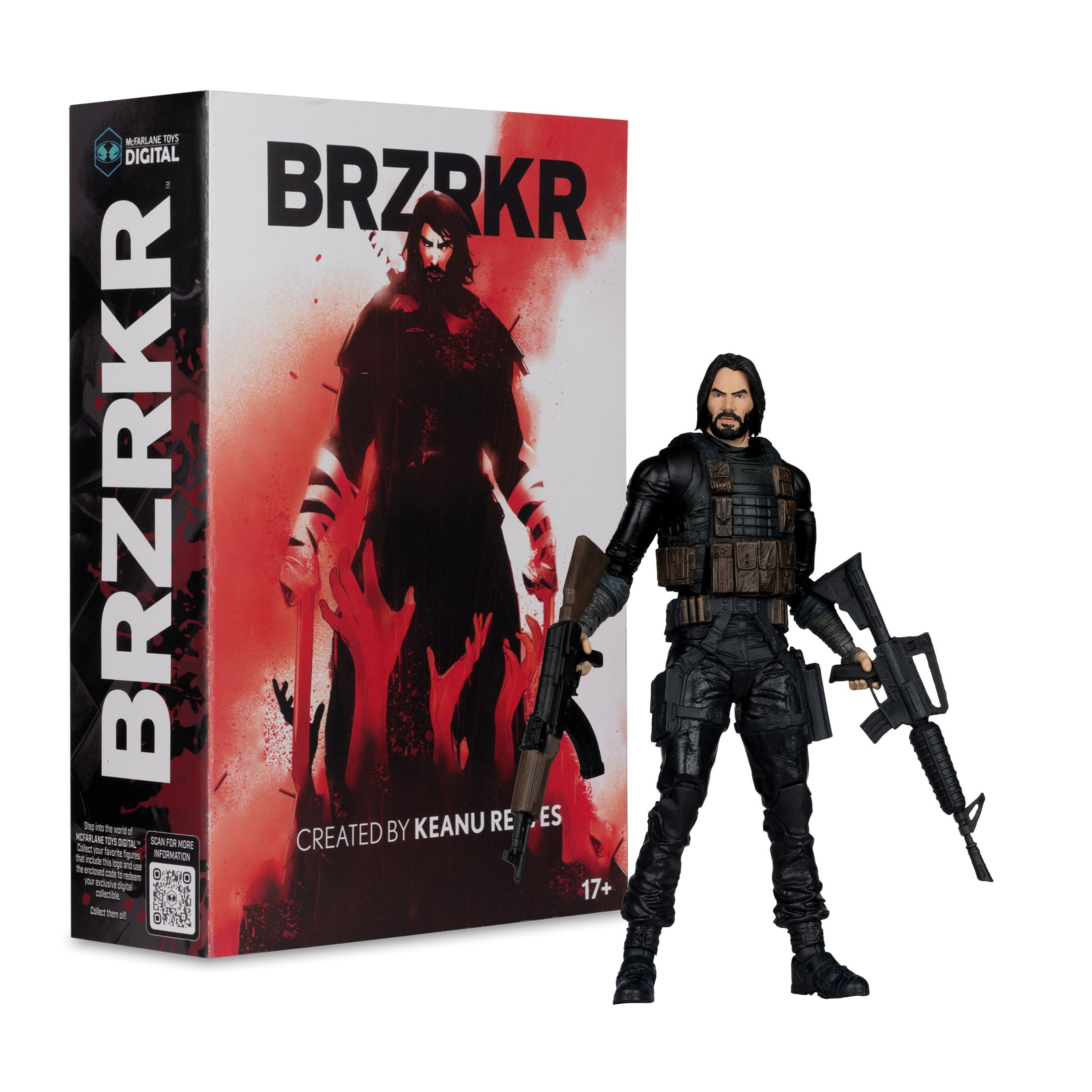 BRZRKR by Keanu Reeves-Actionfiguren-McFarlane Toys-Mighty Underground