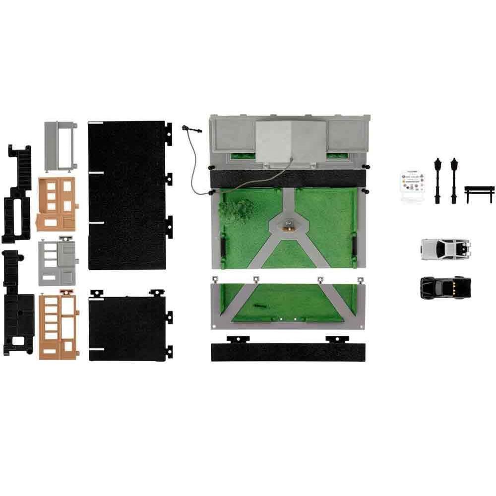 Back To The Future: Clock Tower Diorama Nano Scene-Modellautos-Jada Toys-Mighty Underground