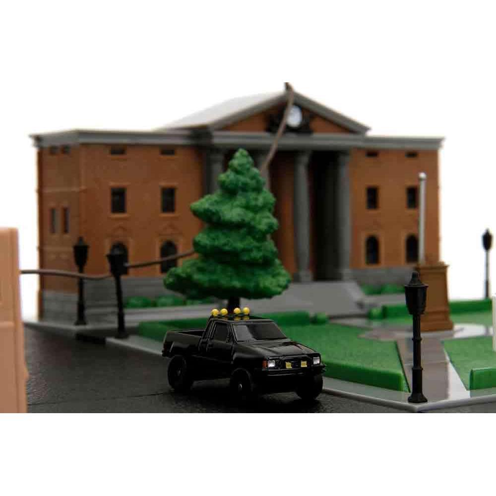 Back To The Future: Clock Tower Diorama Nano Scene-Modellautos-Jada Toys-Mighty Underground