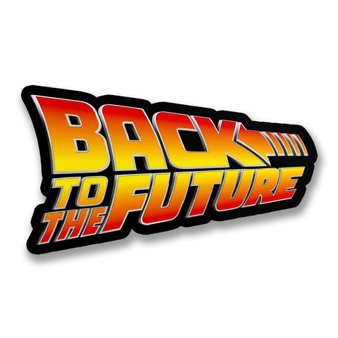 Back To The Future: Logo - Sticker-Sticker-Mighty Underground-Mighty Underground