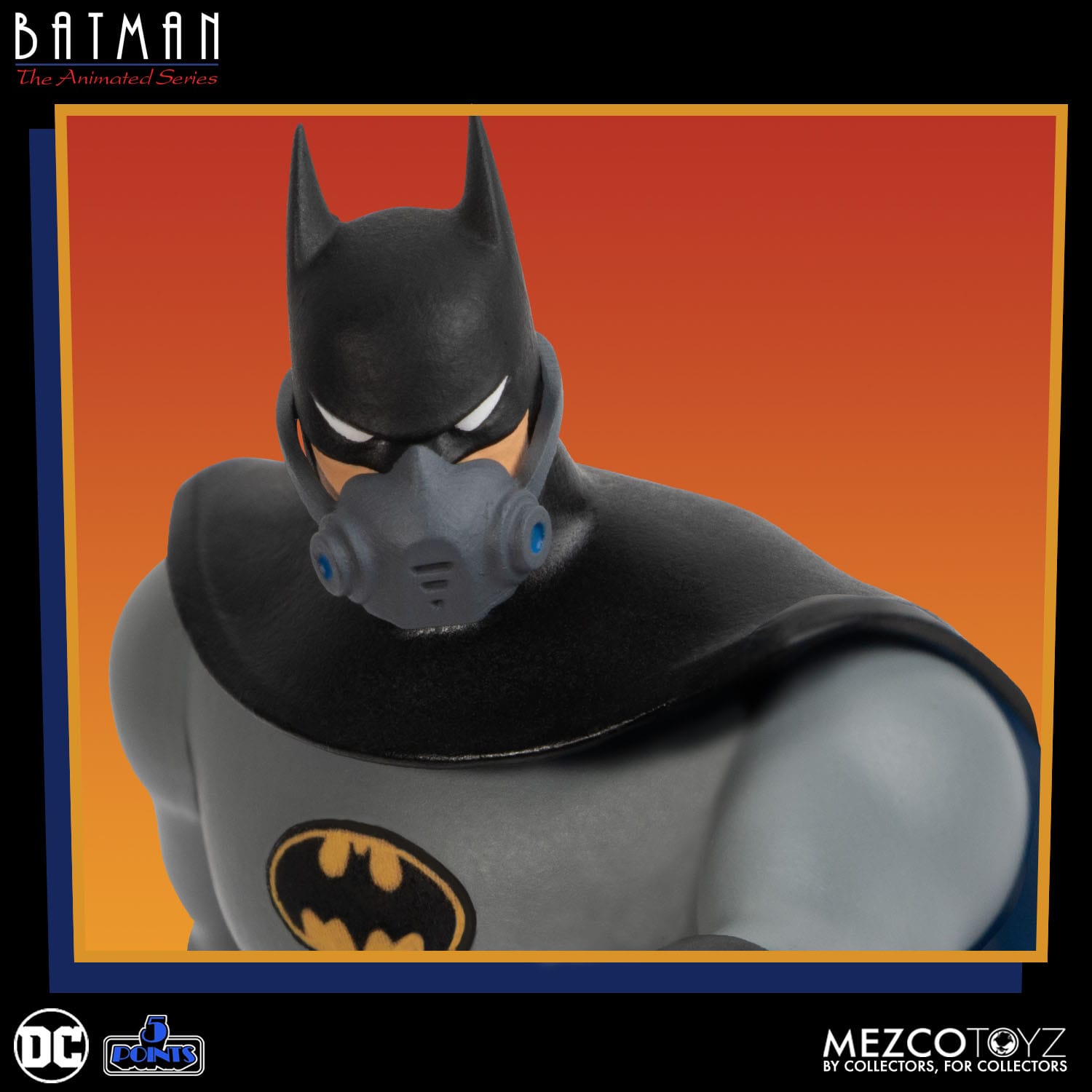 Batman The Animated Series: 5 Points 4-Set Wave-Actionfiguren-Mezco Toys-Mighty Underground