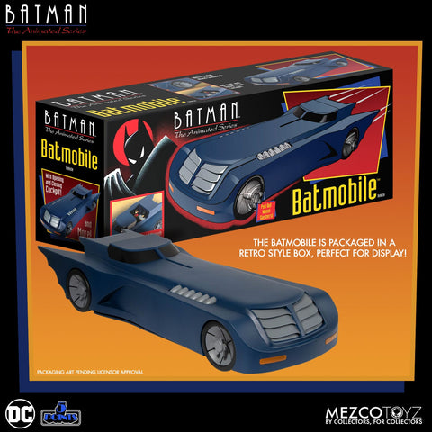Batman The Animated Series: 5 Points The Batmobile-Actionfiguren-Mezco Toys-Mighty Underground