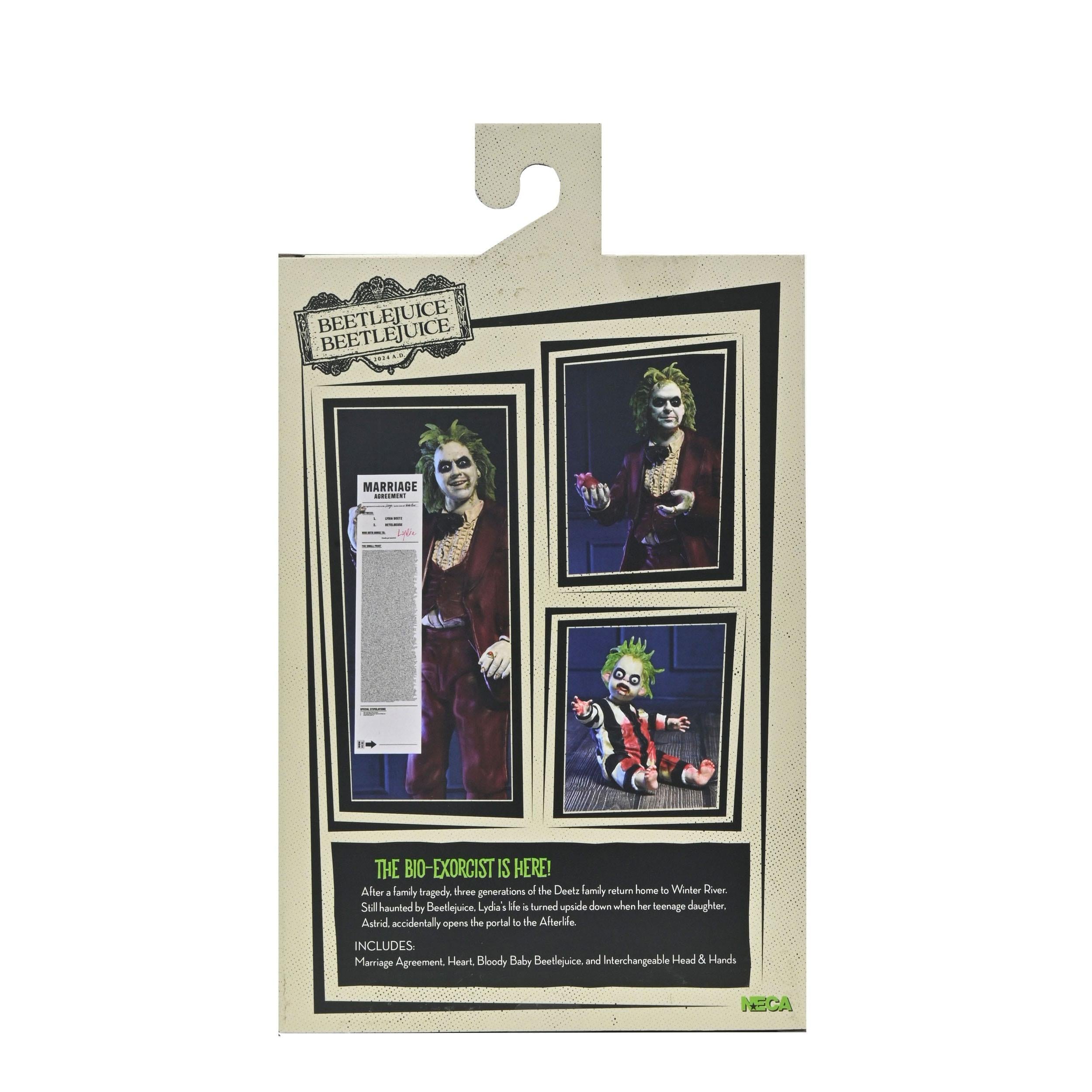 Beetlejuice (1988): Ultimate Beetlejuice: "Red Tuxedo"-Actionfiguren-NECA-Mighty Underground