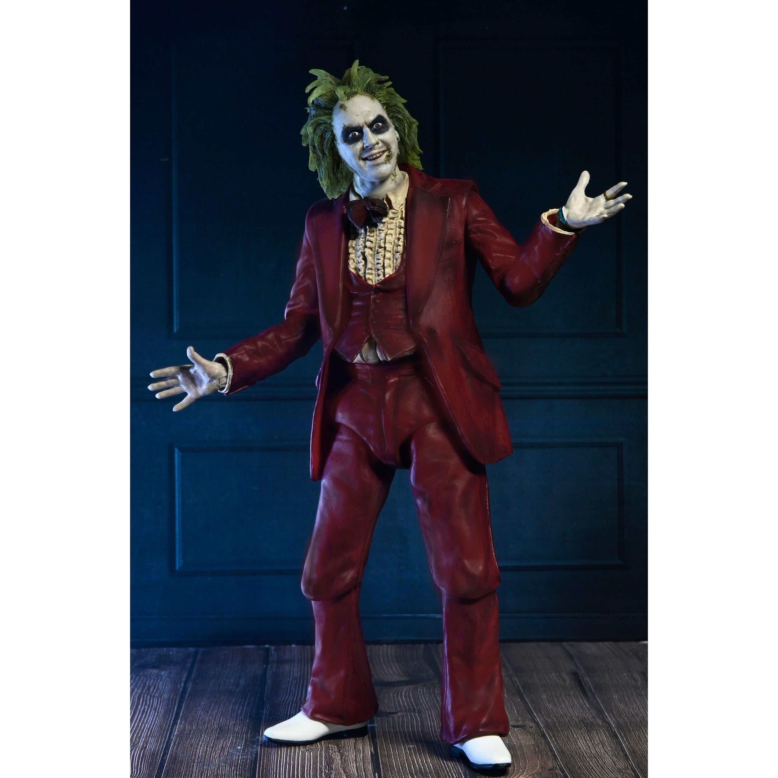 Beetlejuice (1988): Ultimate Beetlejuice: "Red Tuxedo"-Actionfiguren-NECA-Mighty Underground