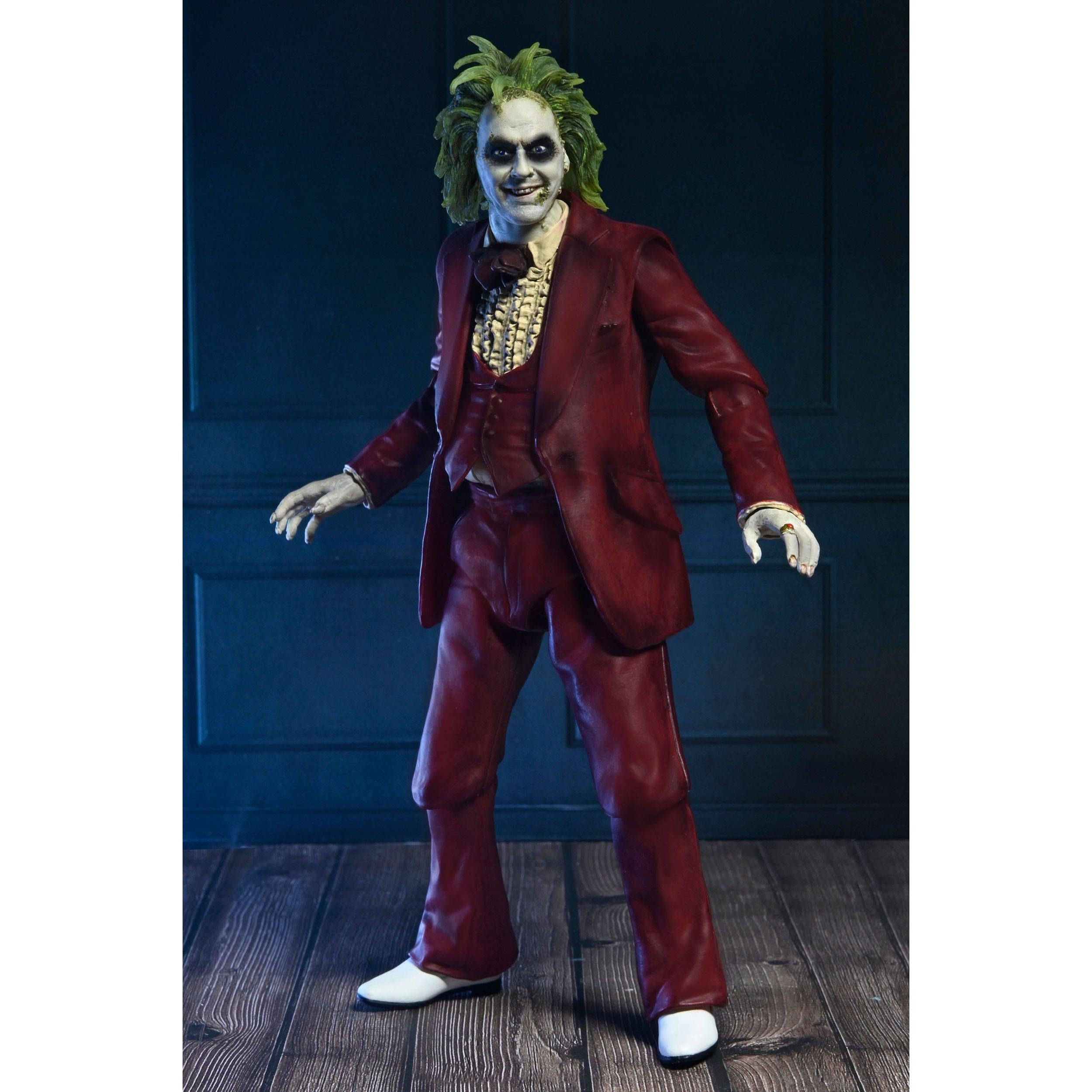 Beetlejuice (1988): Ultimate Beetlejuice: "Red Tuxedo"-Actionfiguren-NECA-Mighty Underground